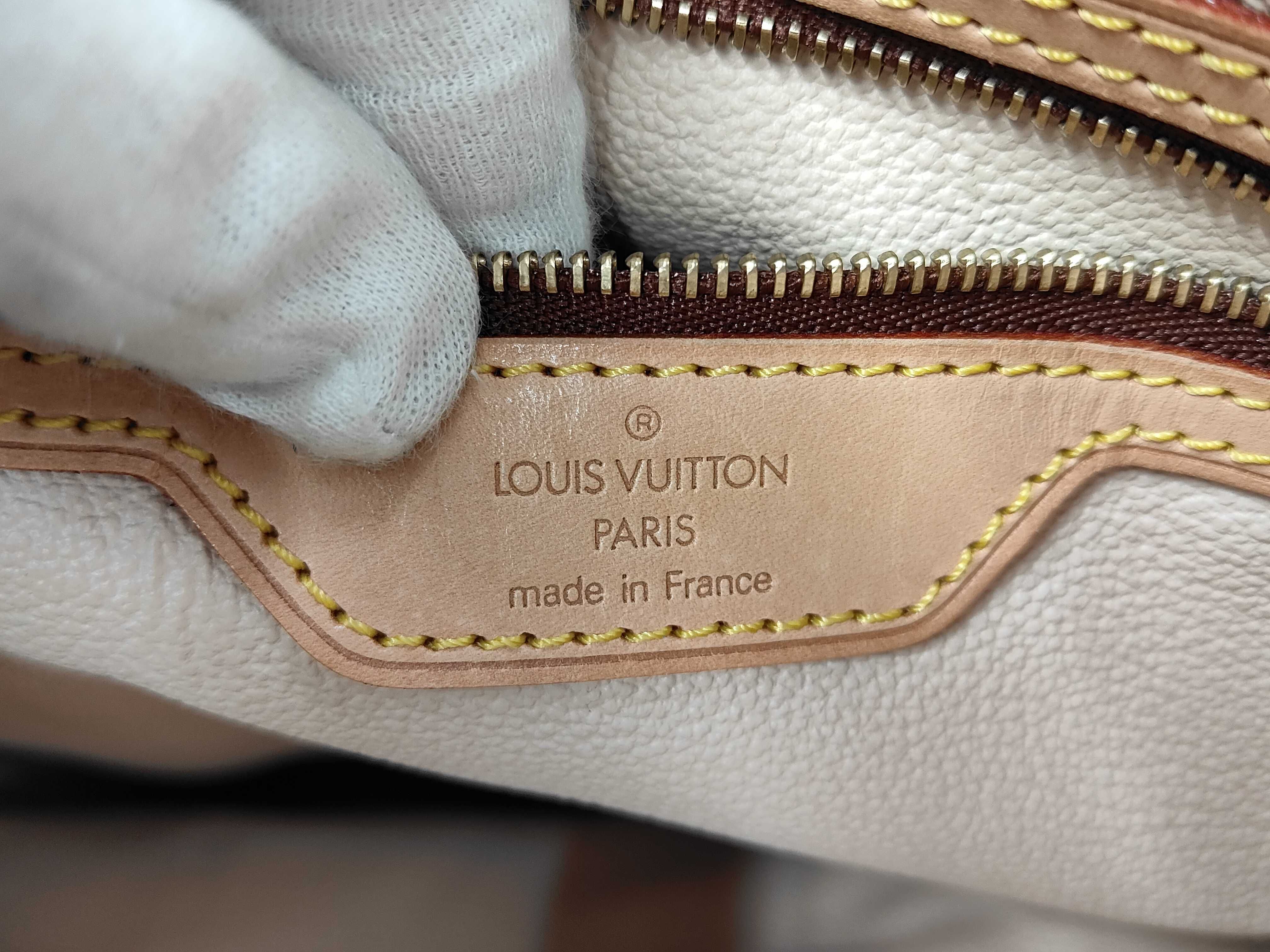 Monogram Louis Vuitton Bucket GM Tote Bag — view 11