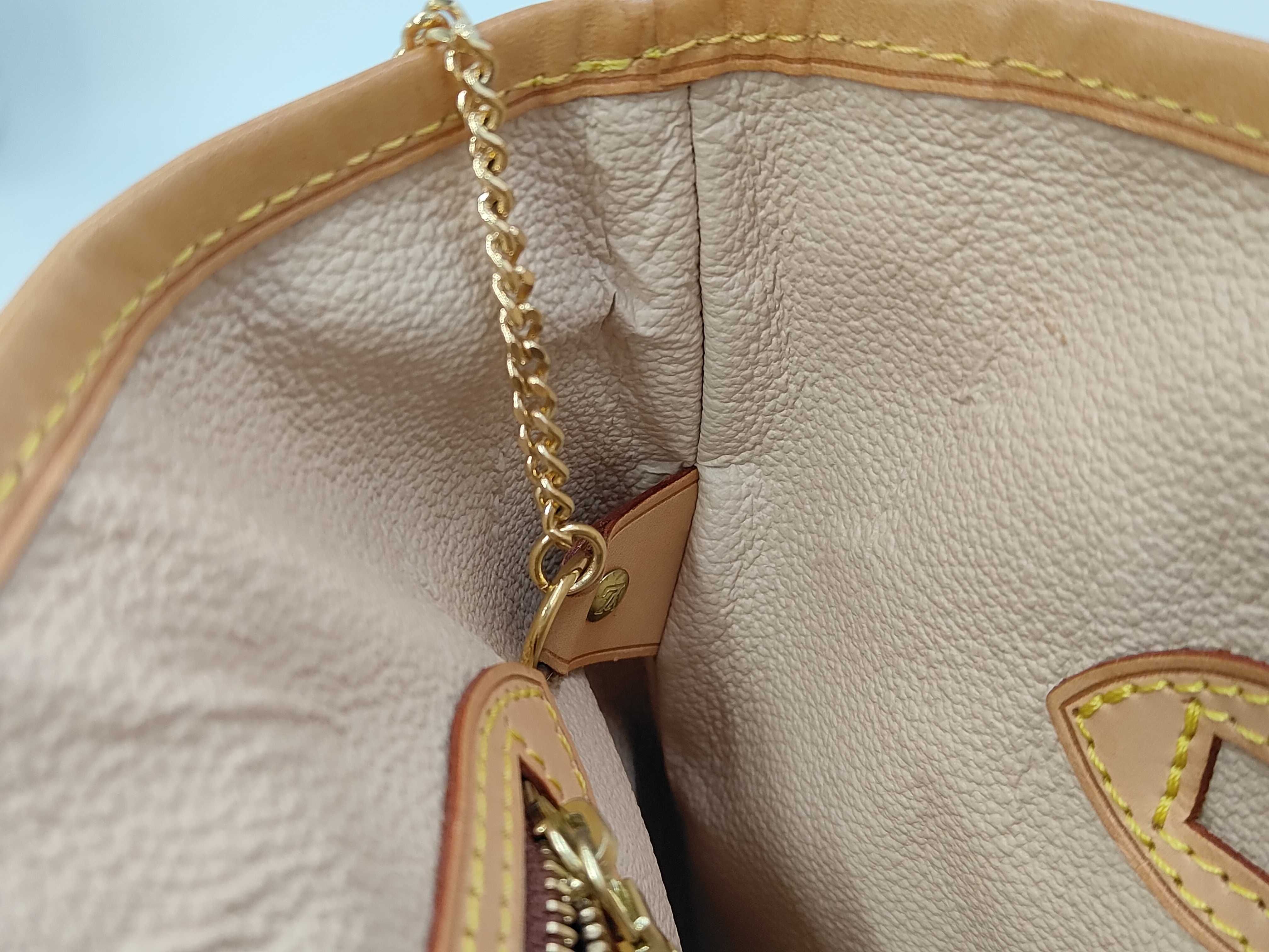 Monogram Louis Vuitton Bucket GM Tote Bag — view 9