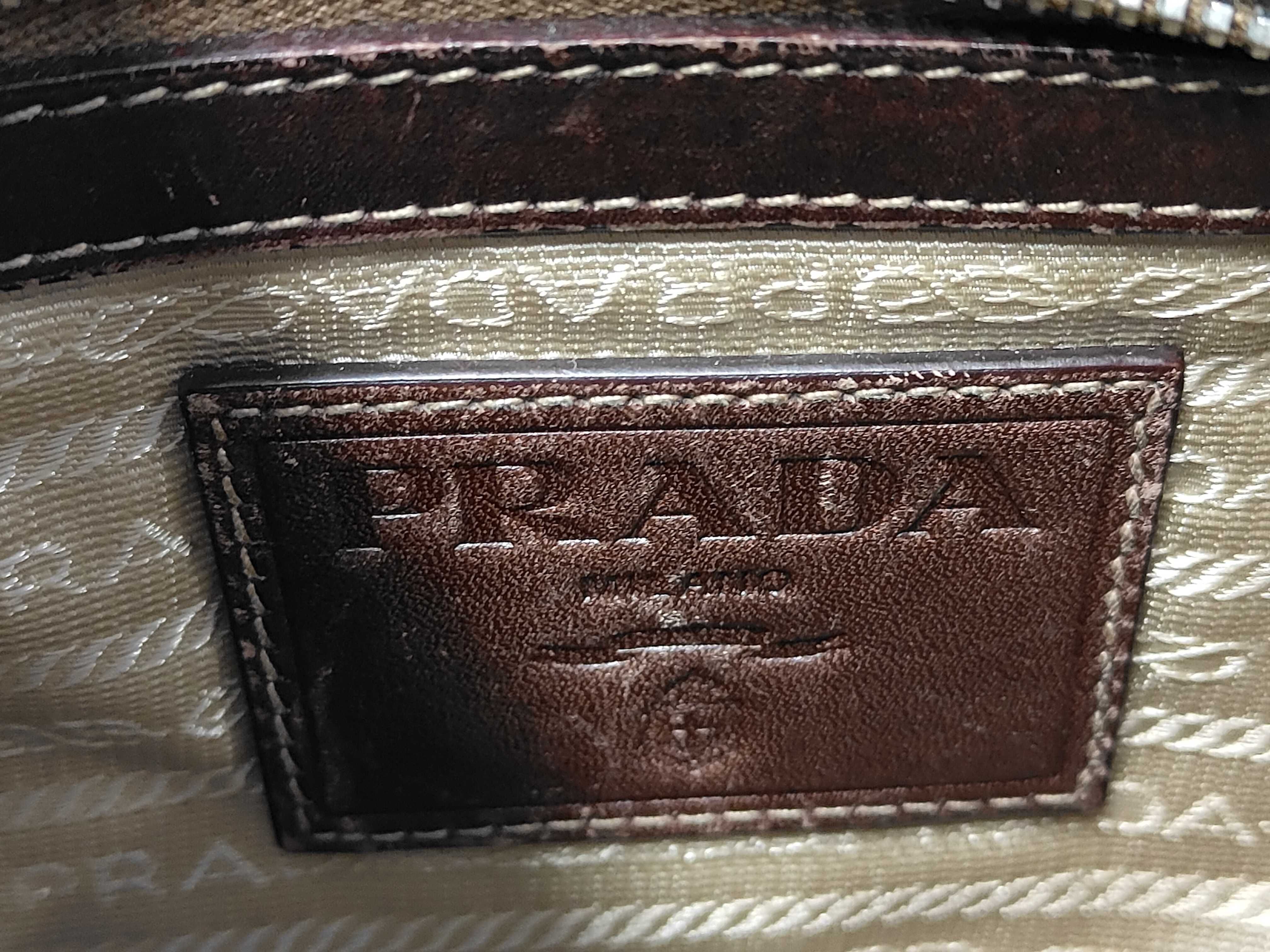 Shoulder Bag Jacquard Canvas Leather Shoulder Bag — view 10