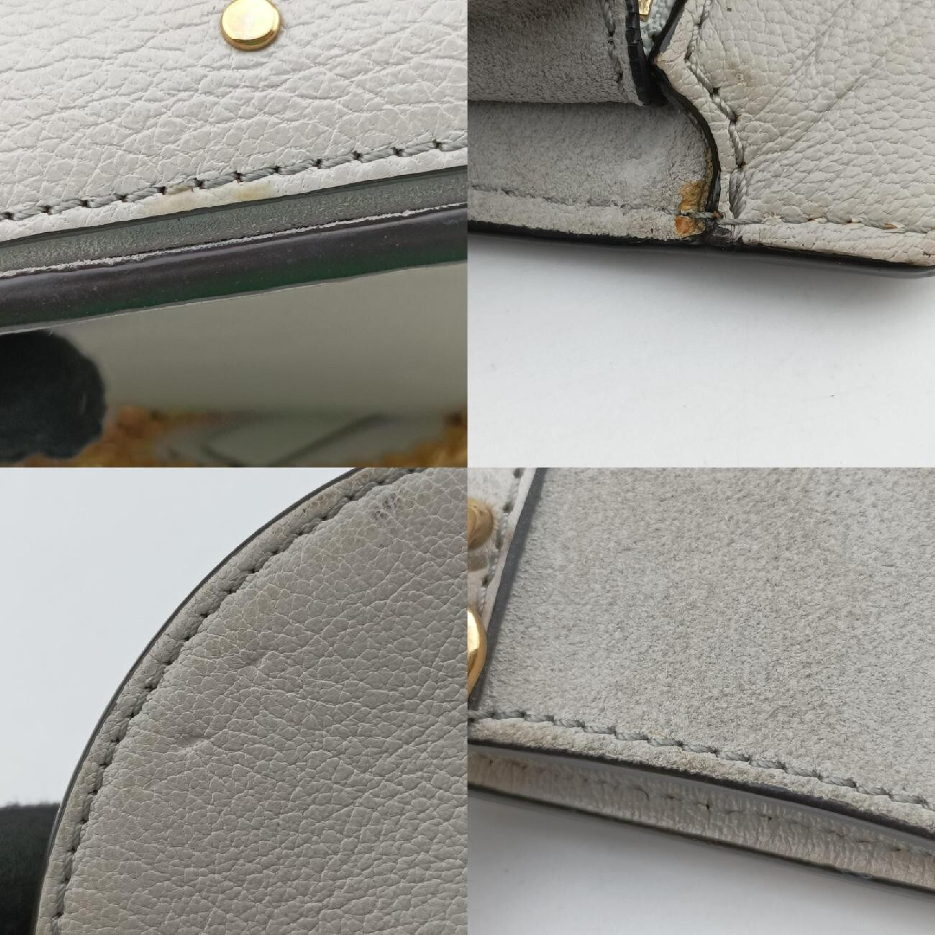 Pixie Greige Suede x Leather Shoulder Bag — view 9