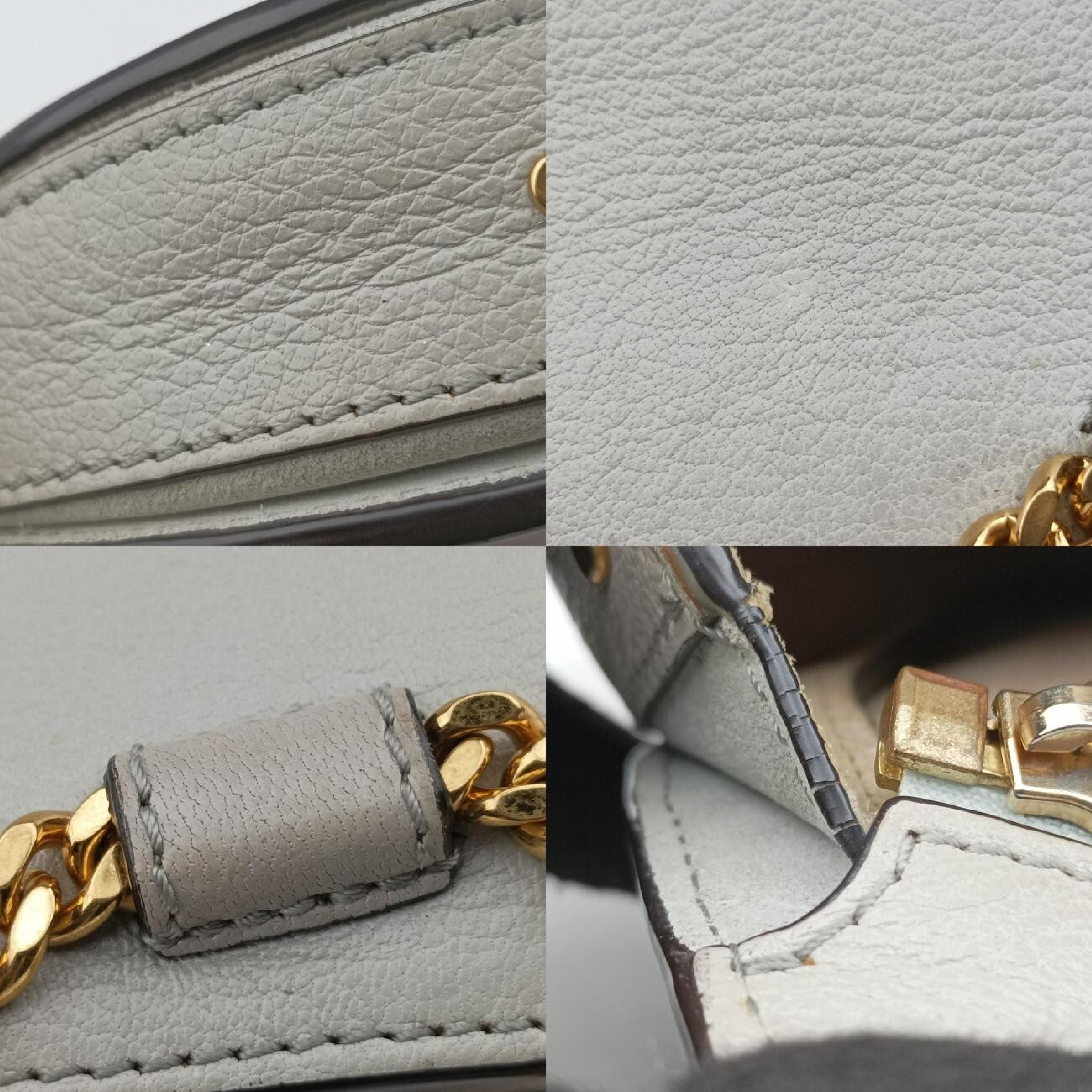 Pixie Greige Suede x Leather Shoulder Bag — view 10