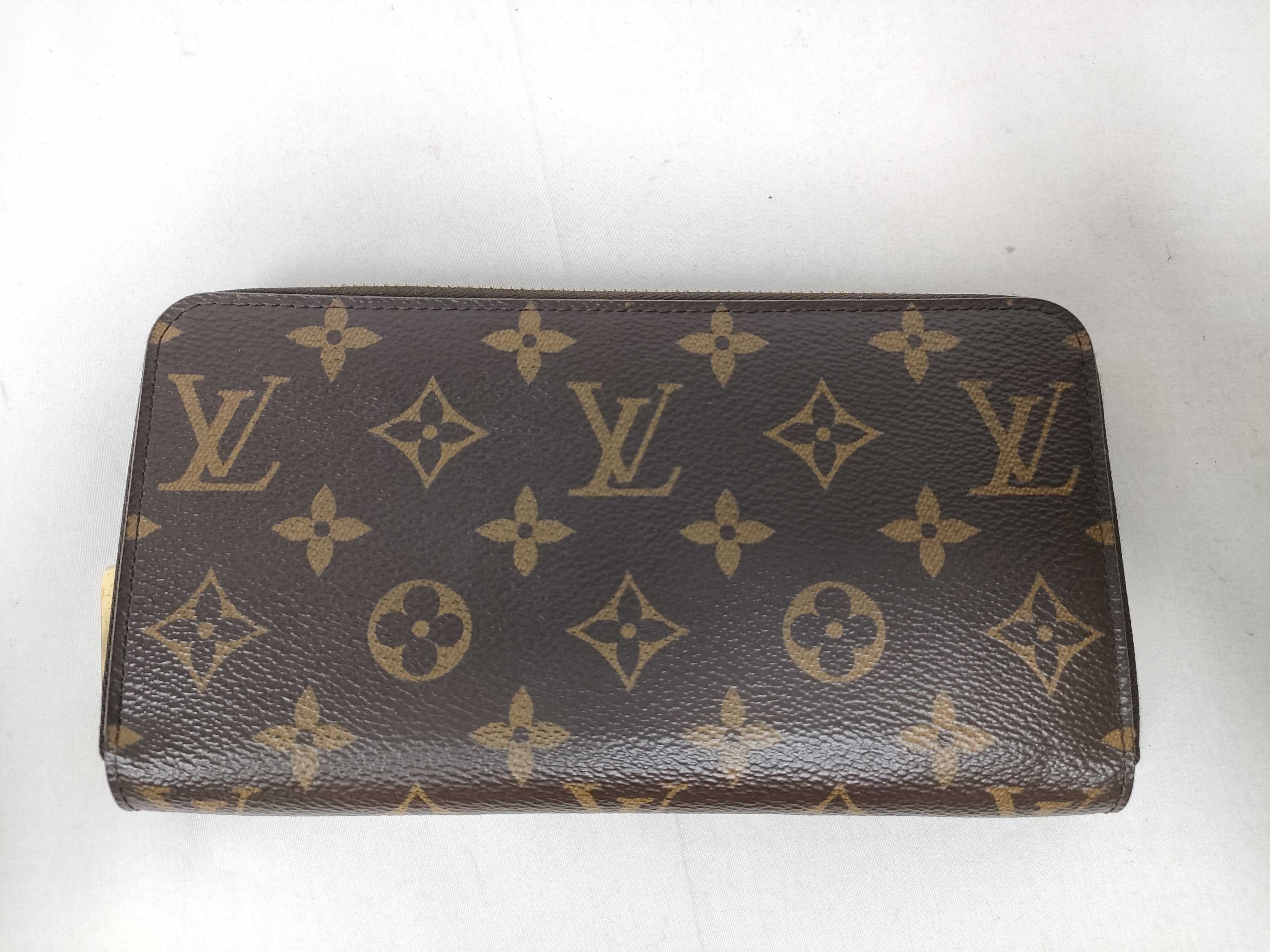 Monogram Vuitton Zippy Wallet Rose Ballerino