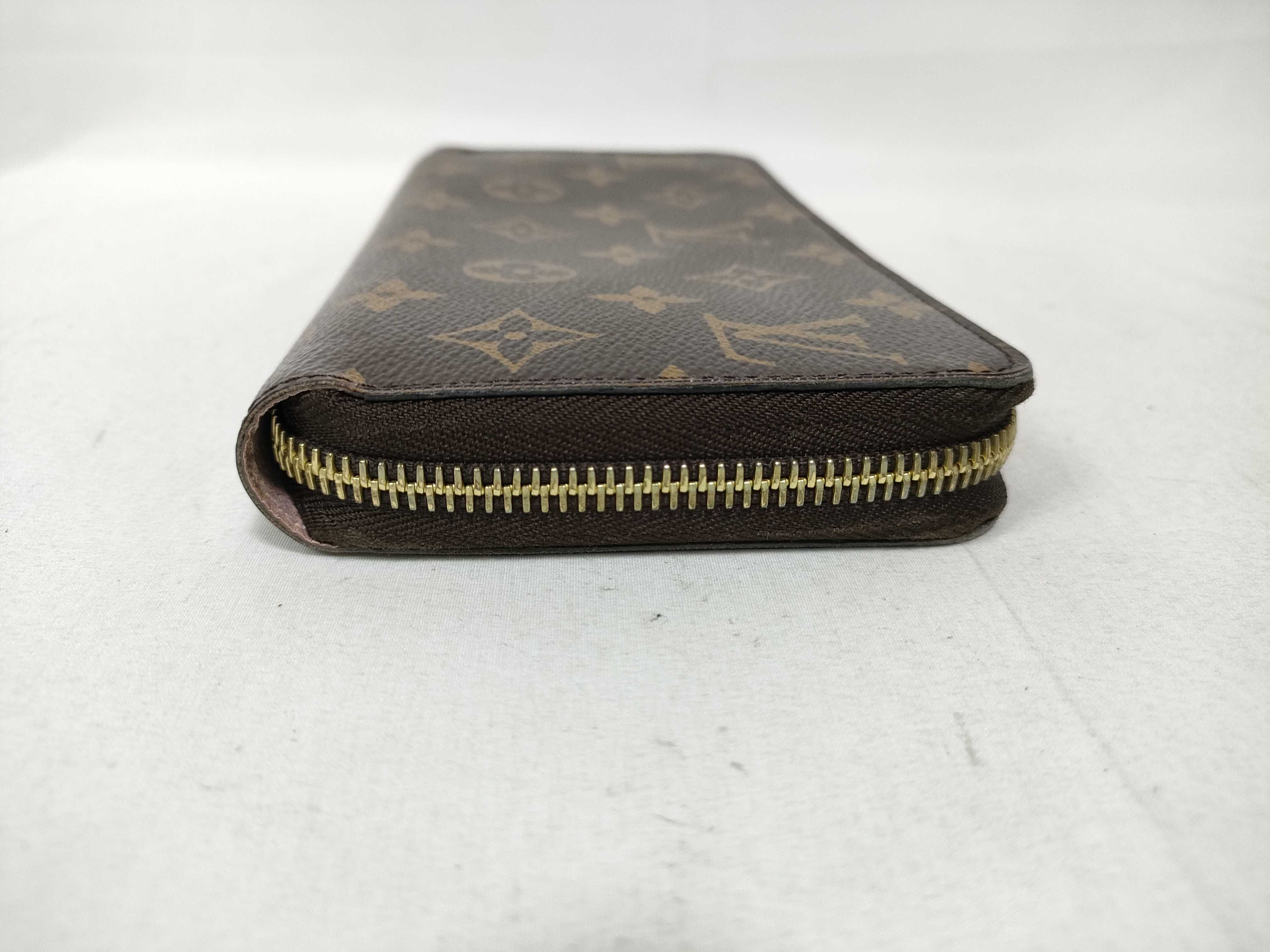 Monogram Vuitton Zippy Wallet Rose Ballerino — view 4