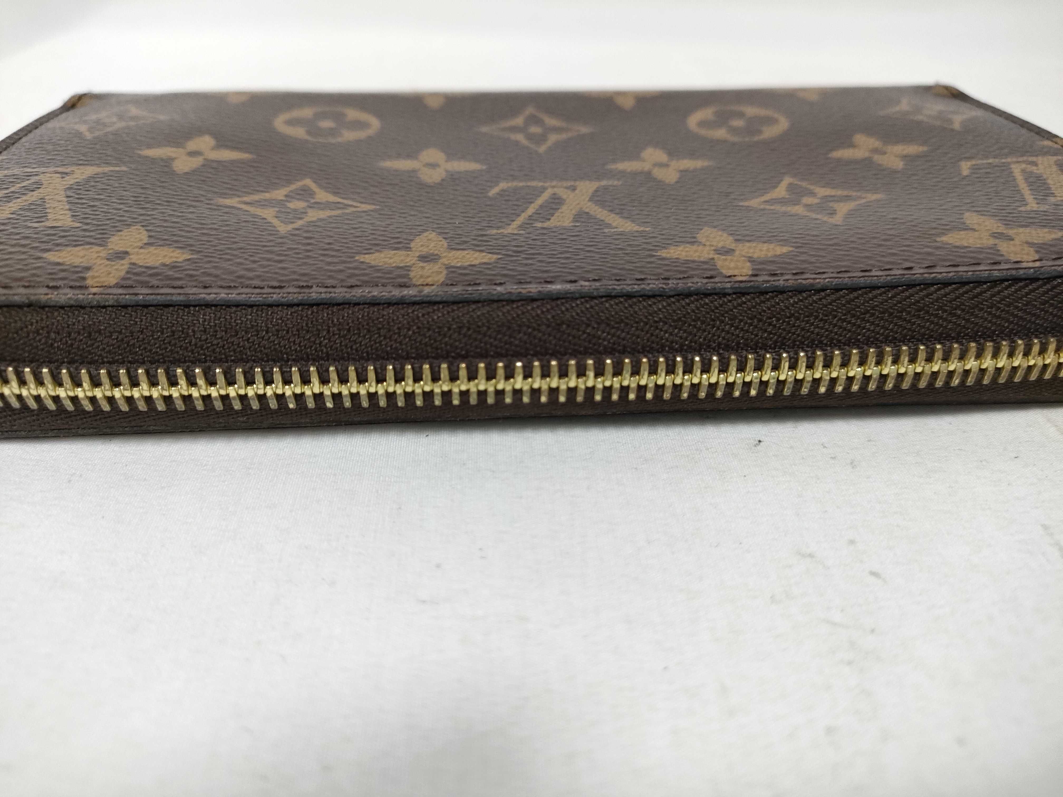Monogram Vuitton Zippy Wallet Rose Ballerino — view 7