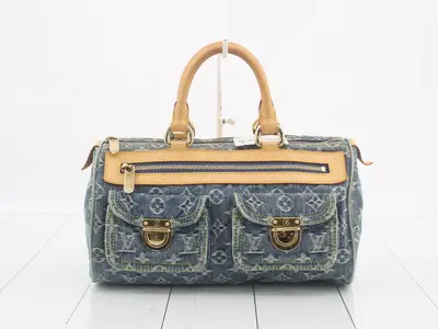 Monogram Denim Neo Speedy Handbag