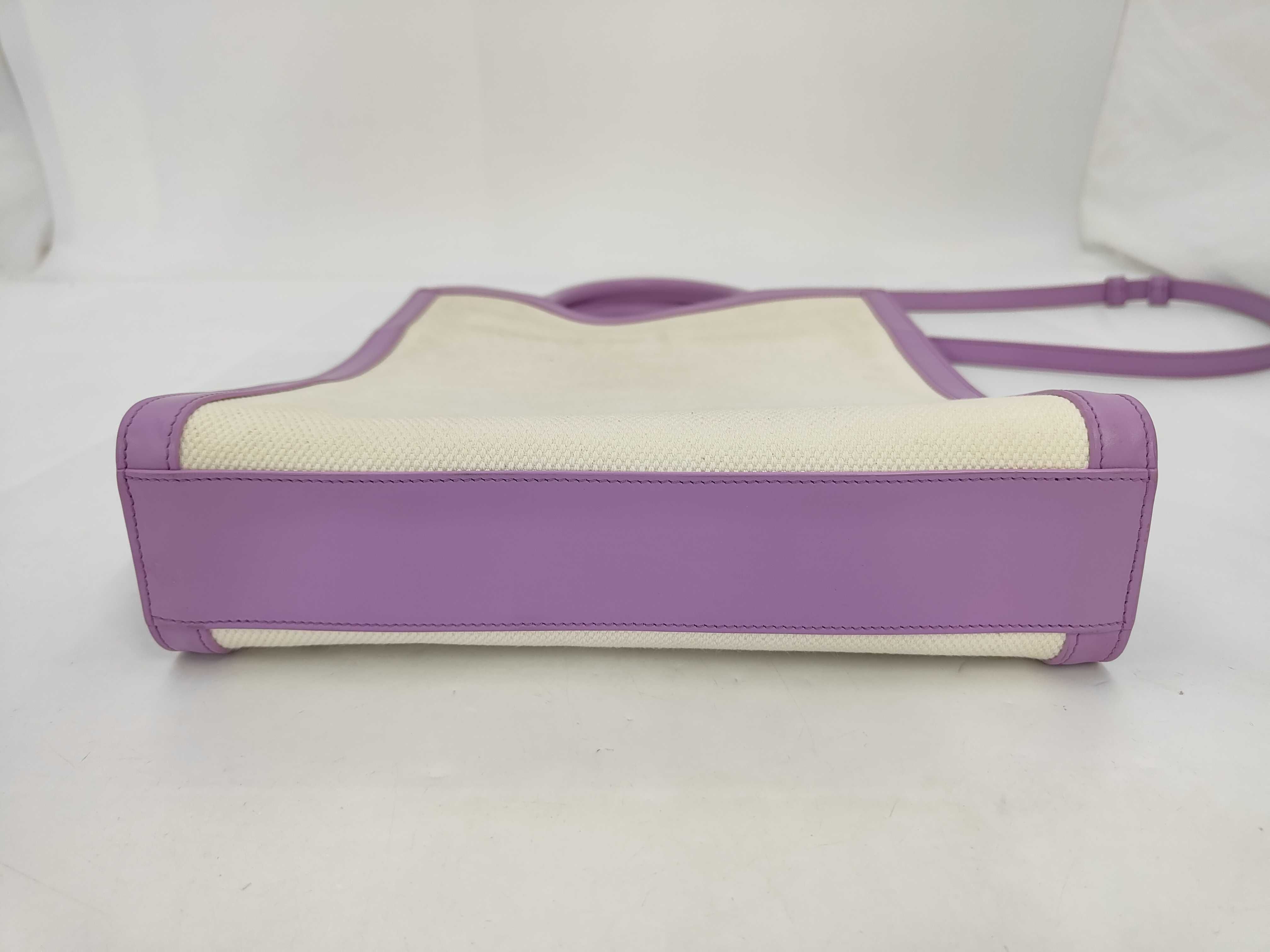 Calfskin Mini Vertical Cabas La Handbag — view 3