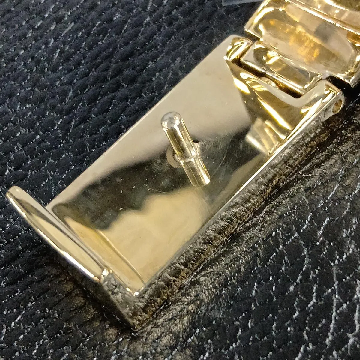 Interlocking G Leather Chain Shoulder Bag, Black, 510304 (Outlet) — view 13