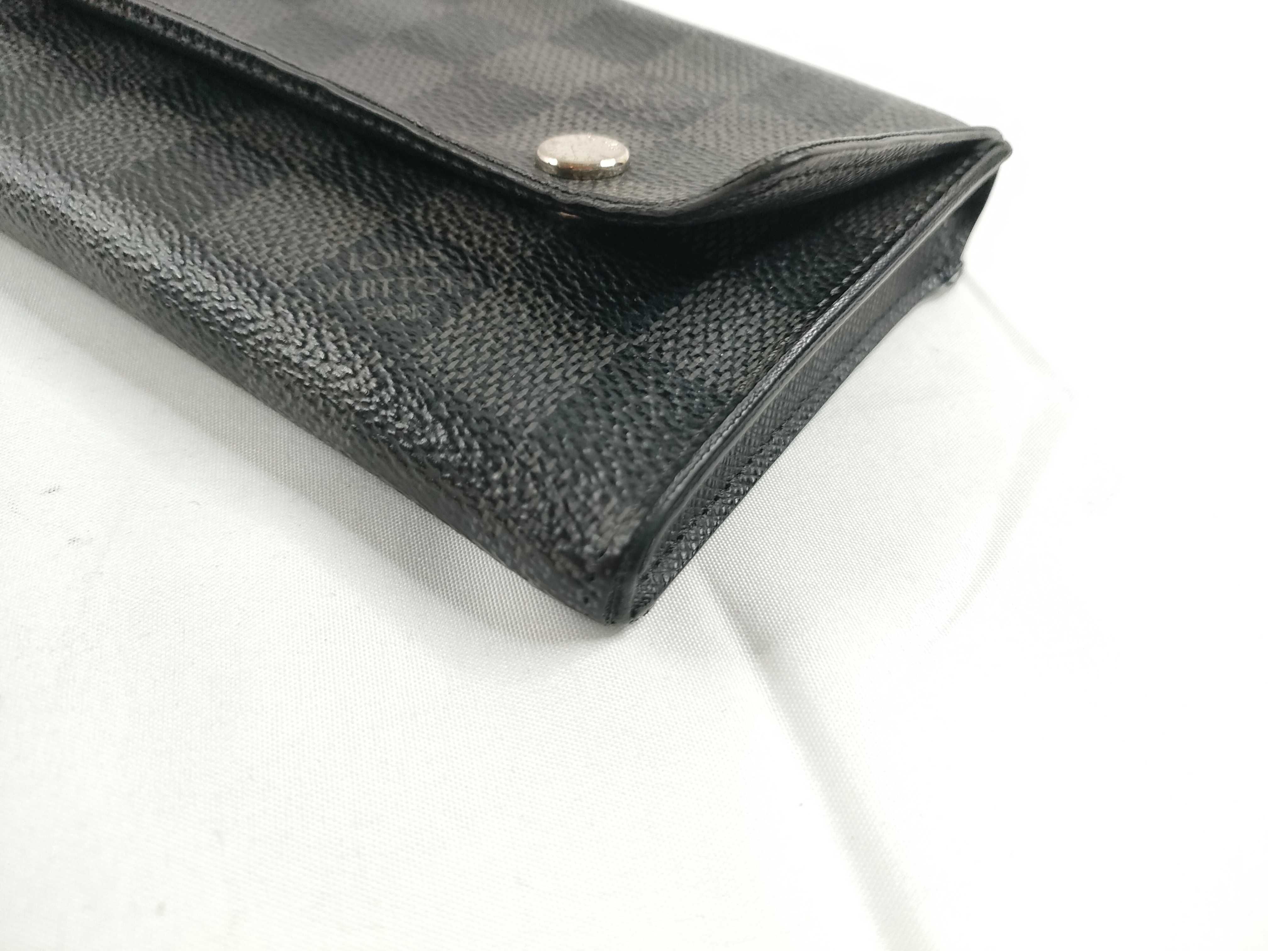 Damier Graphite LV N63084 Black Wallet — view 3