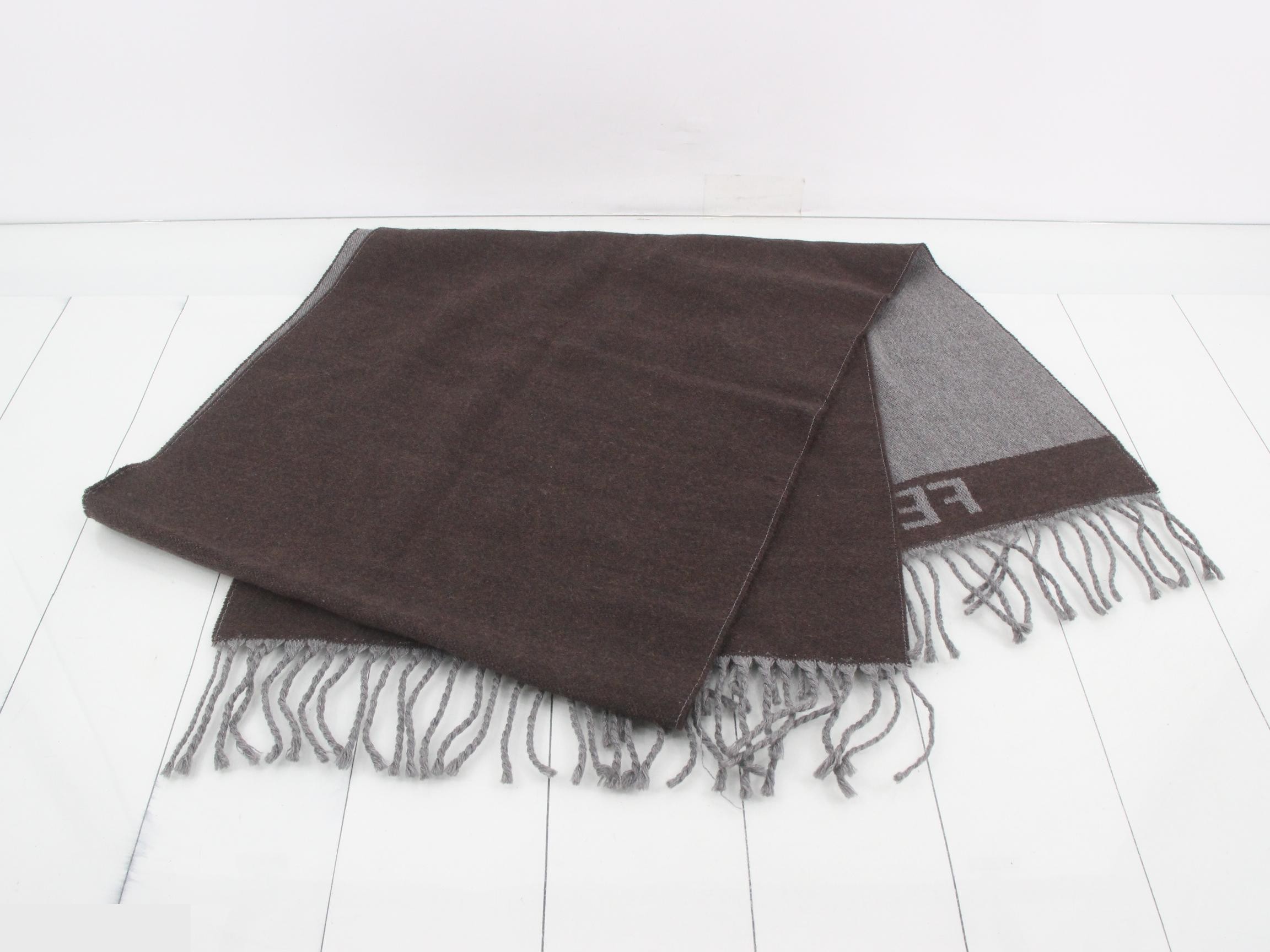 logo scarf, black — view 3