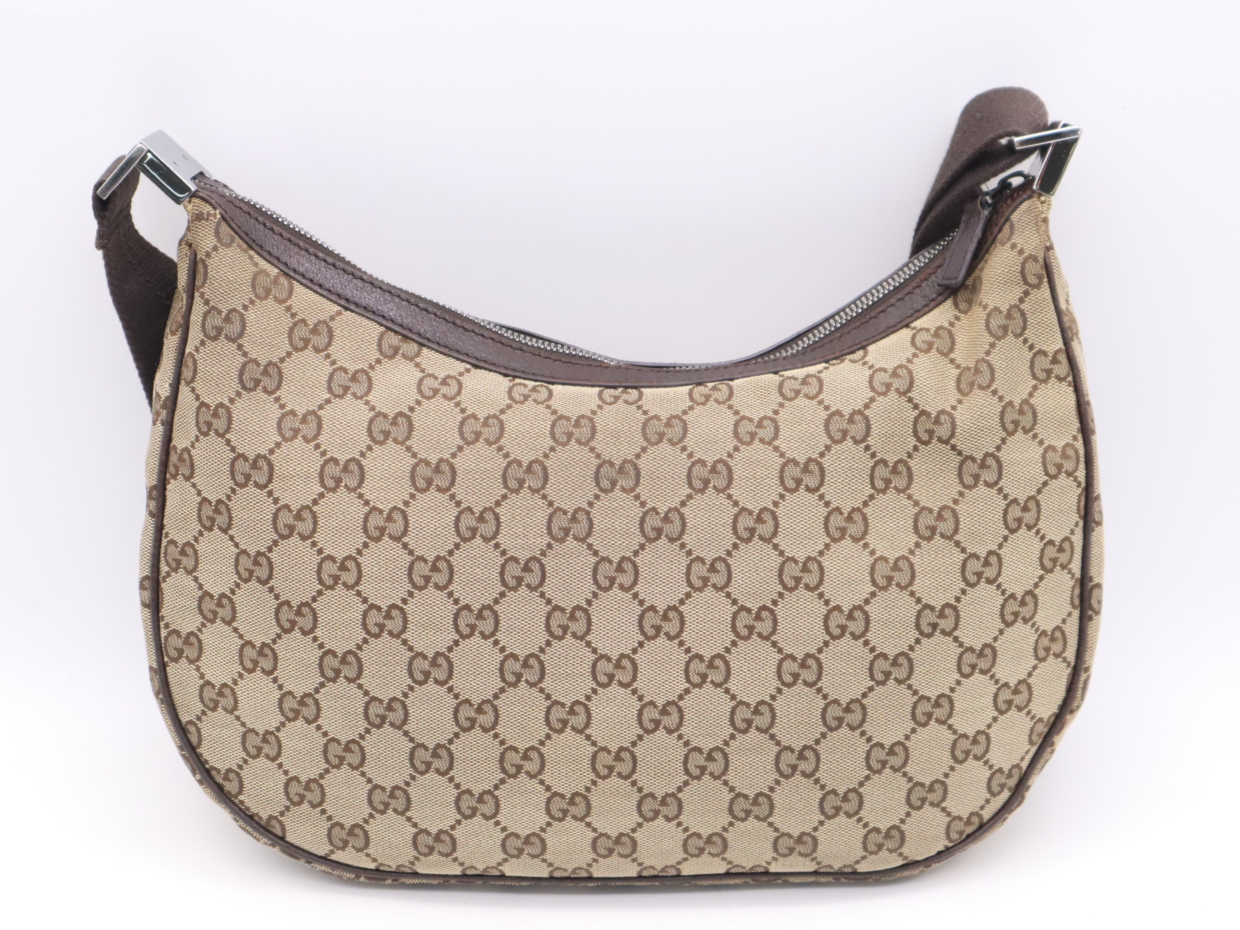 122790GG Canvas Brown Dark Brown Shoulder Bag — view 2