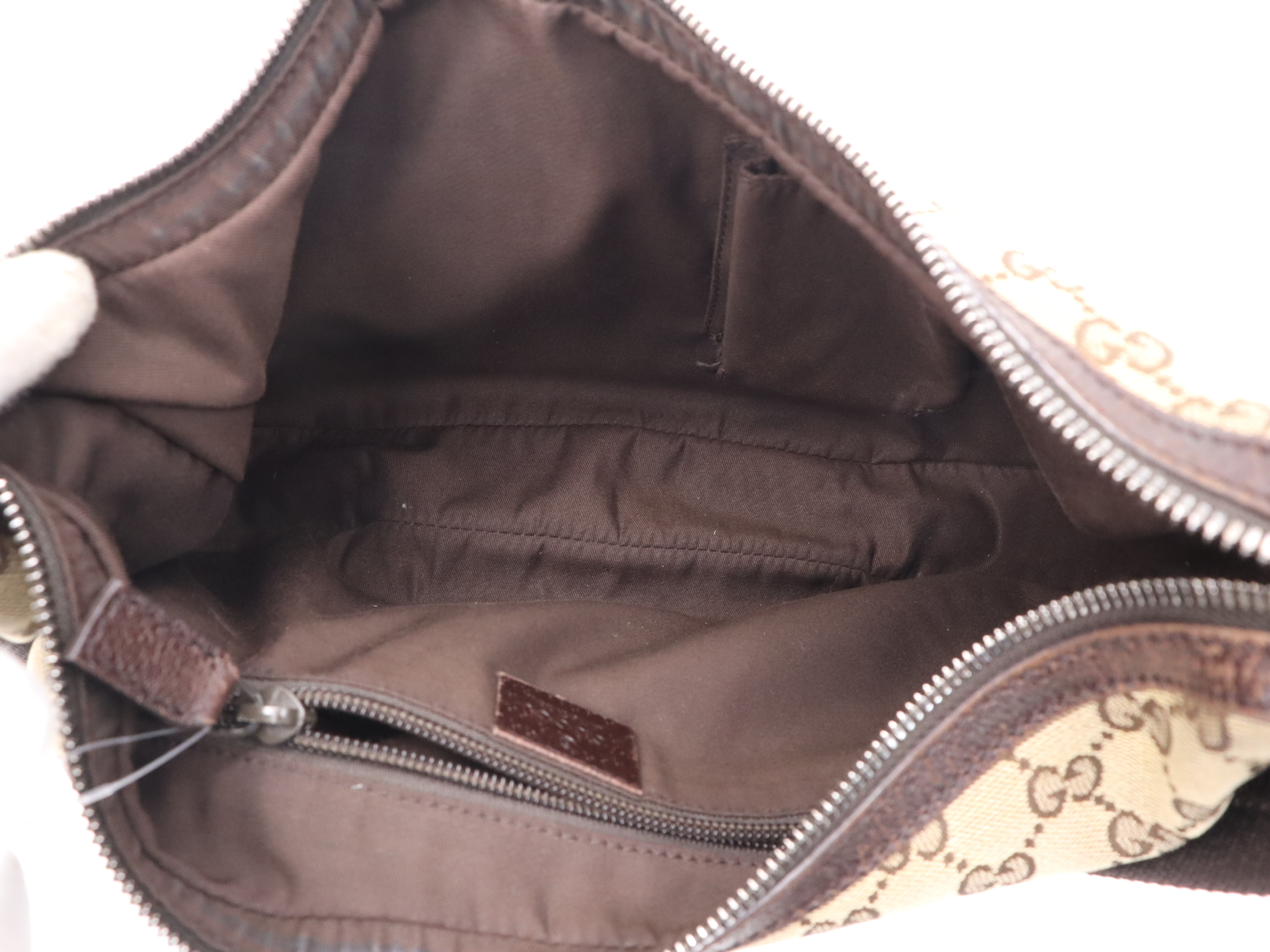 122790GG Canvas Brown Dark Brown Shoulder Bag — view 10
