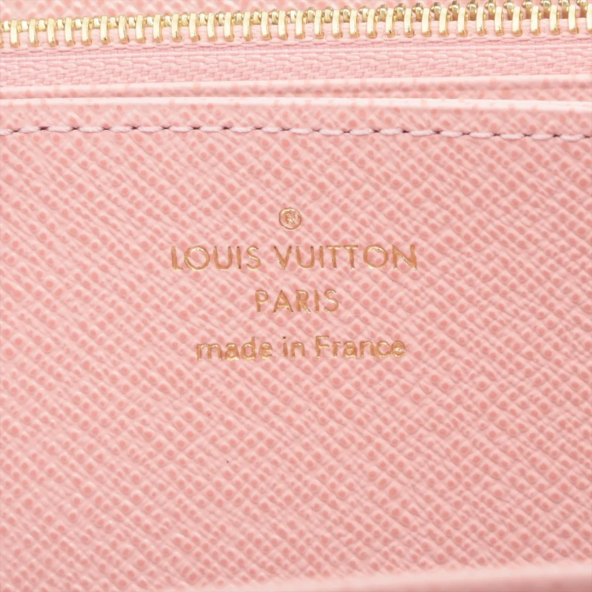 Monogram Zippy Wallet M41894 Rose Ballerine Round Zip Wallet (RFID detected) — view 11