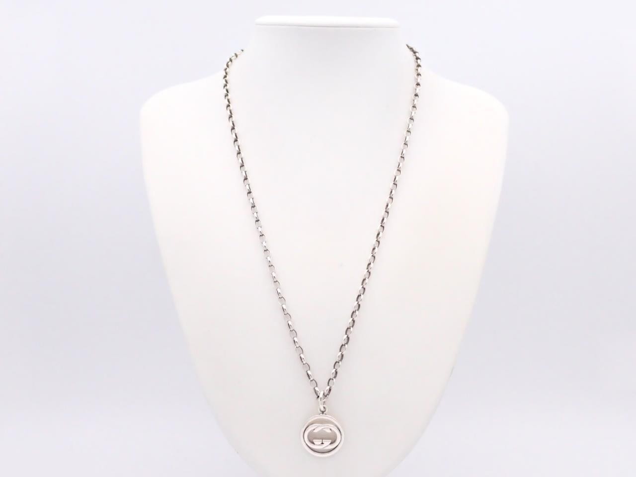 Interlocking Silver Necklace 925/15.0g — view 3