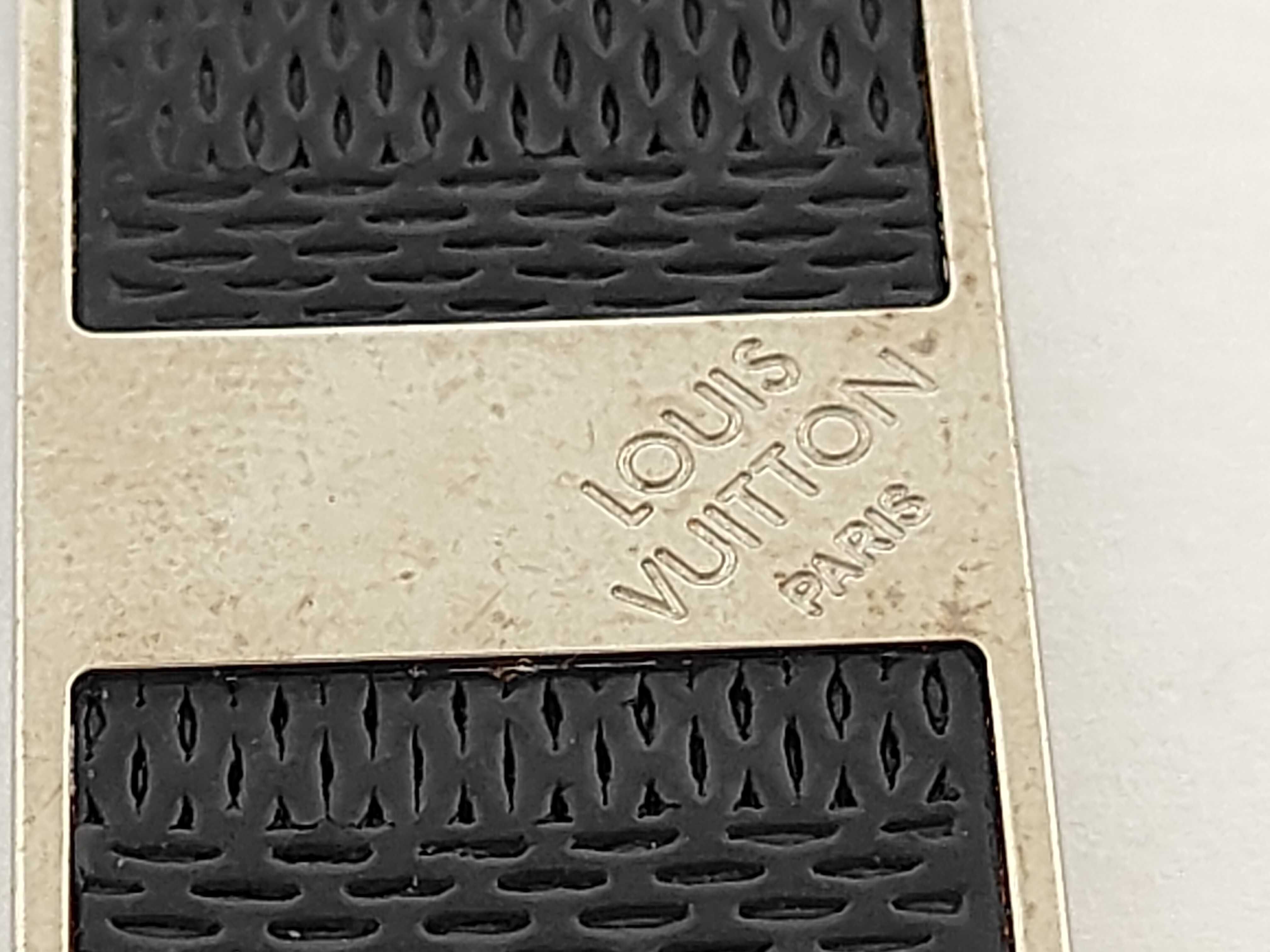 Damier Graphite / Pendant Soho / Silver x Black 15.2g Necklace — view 9