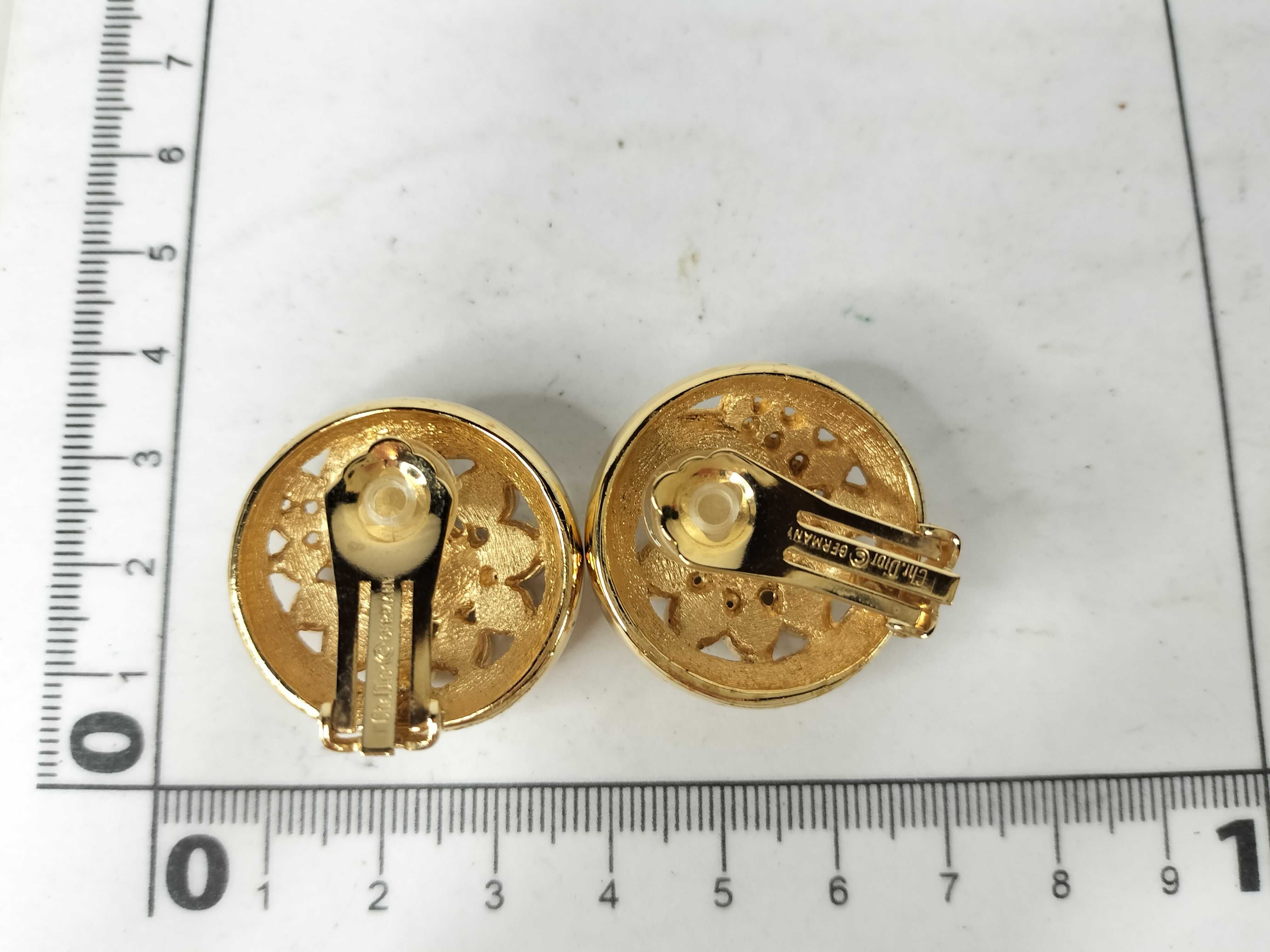 Rhinestone Earrings — view 6