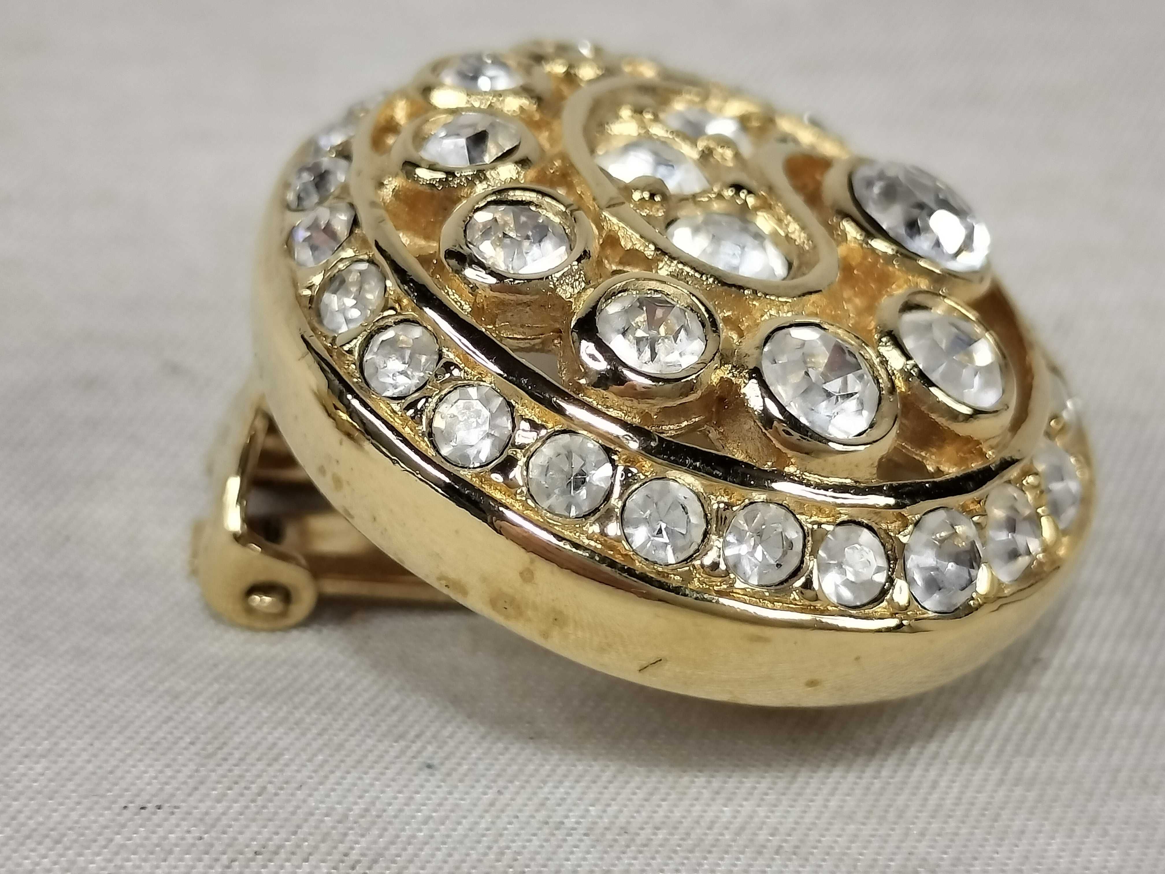 Rhinestone Earrings — view 7
