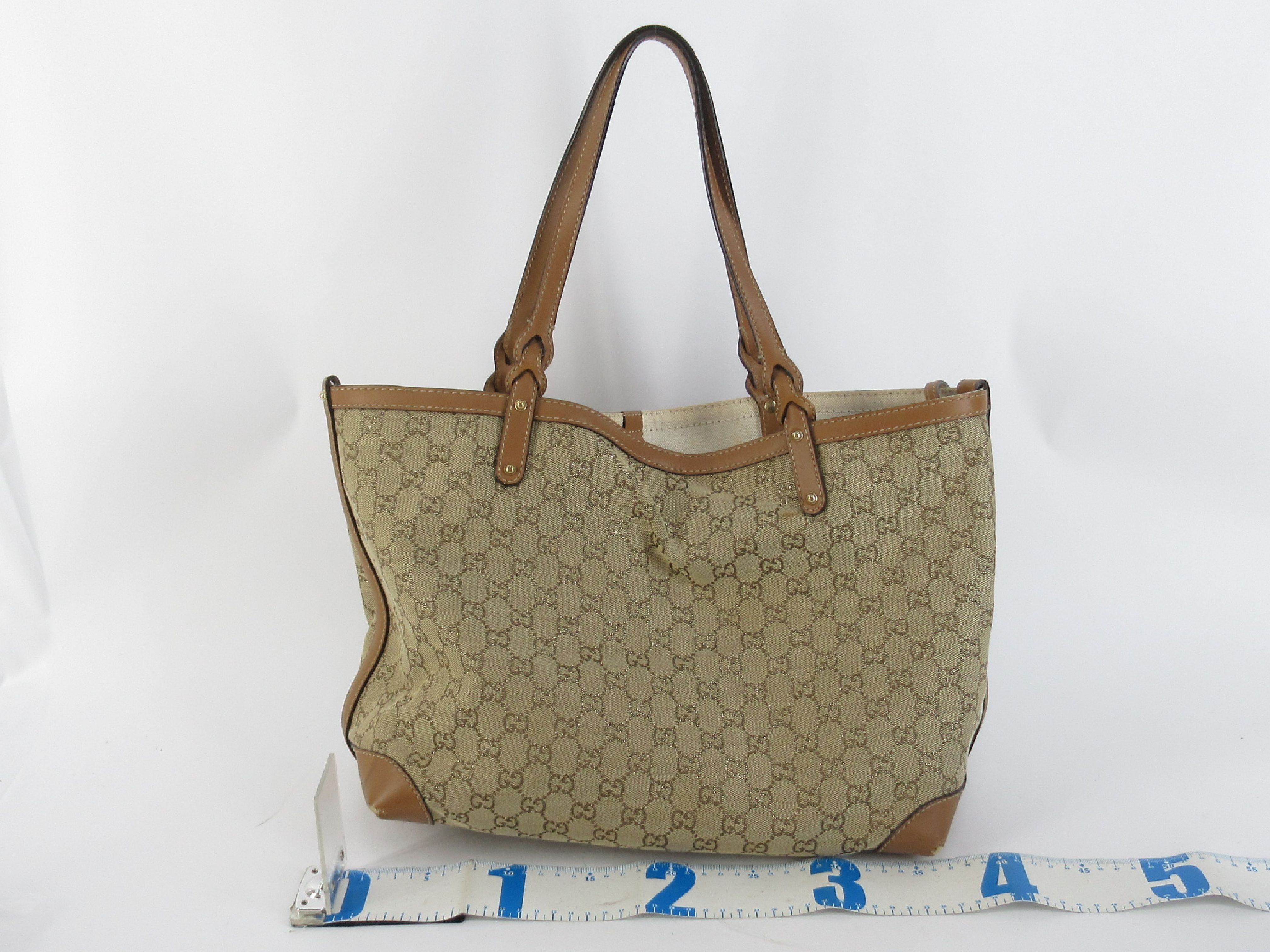GG Canvas Tote Bag (247209) - Pouch missing. — view 2