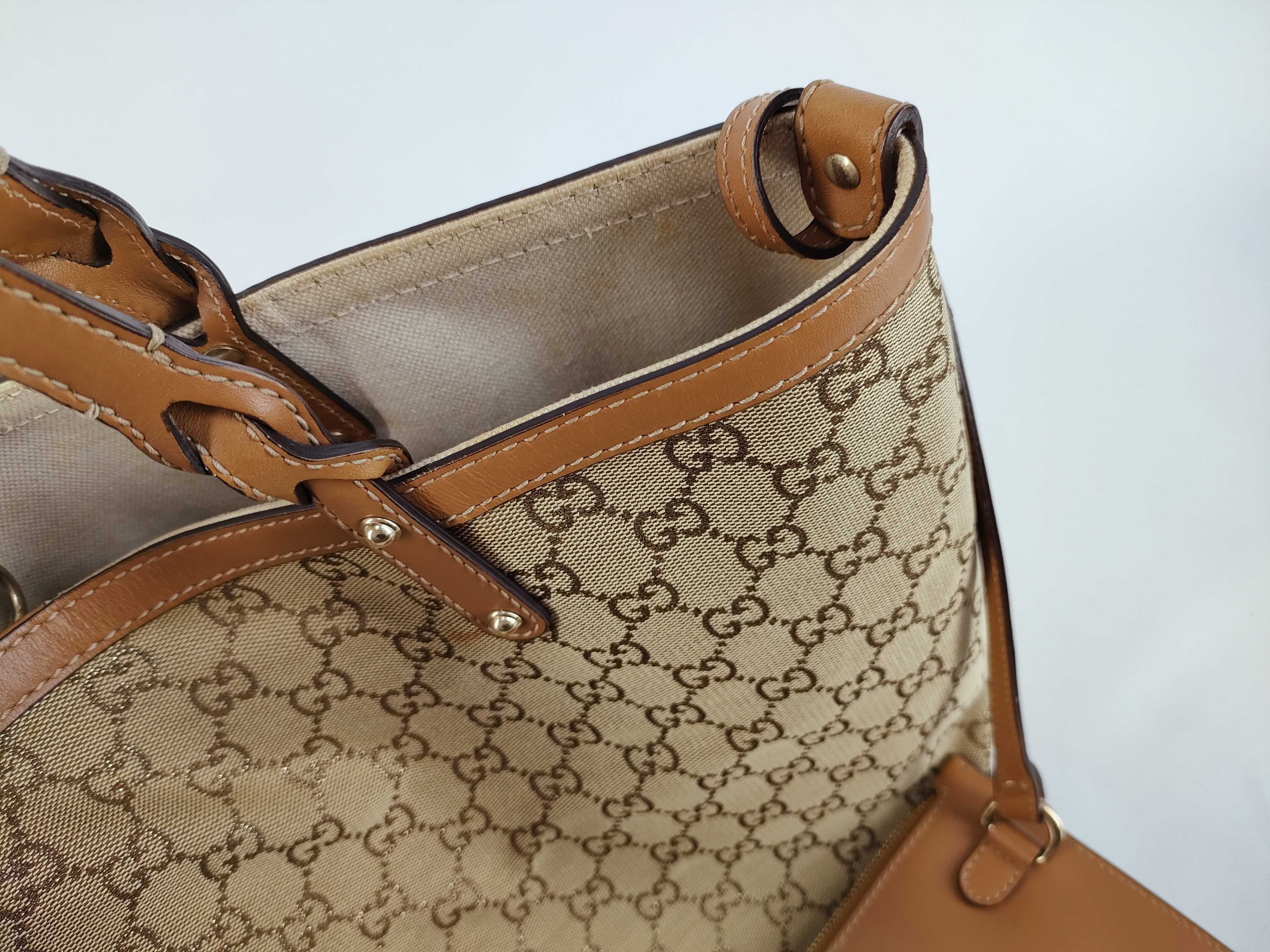GG Canvas Tote Bag (247209) - Pouch missing. — view 9