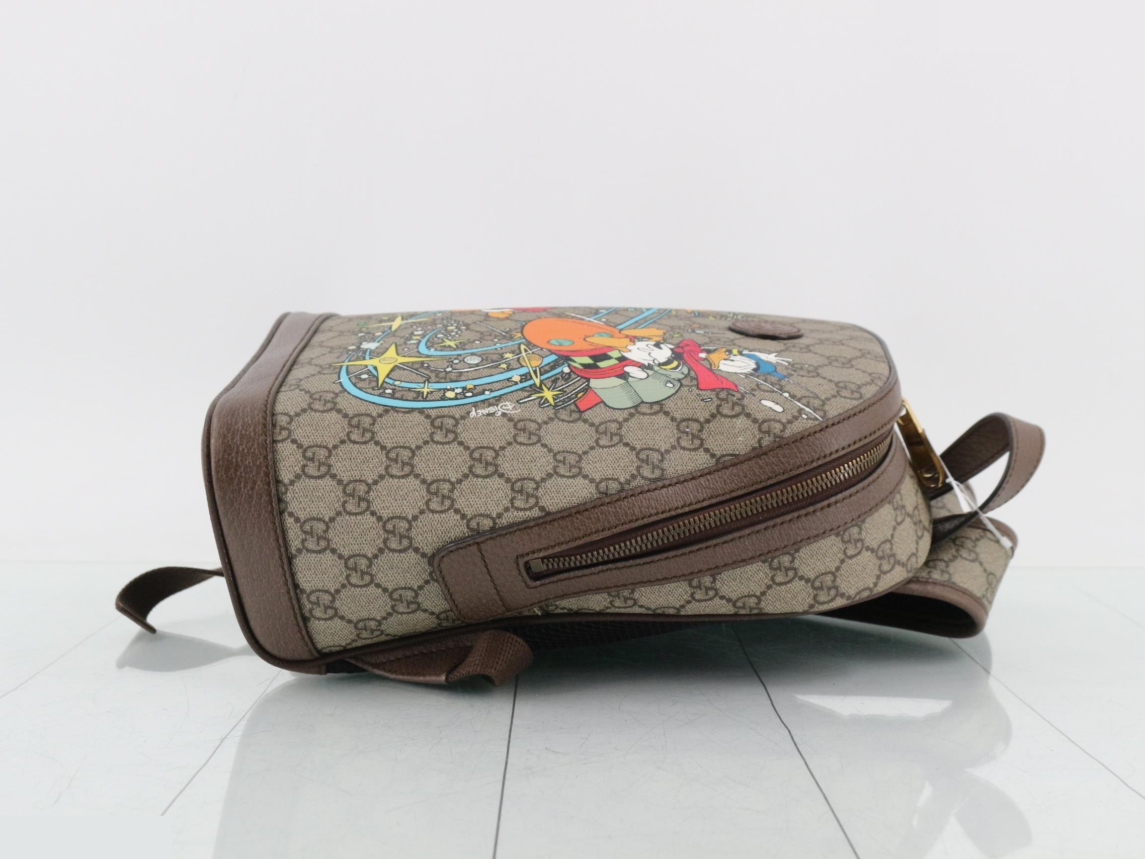 Disney collaboration GG Supreme leather backpack — view 3