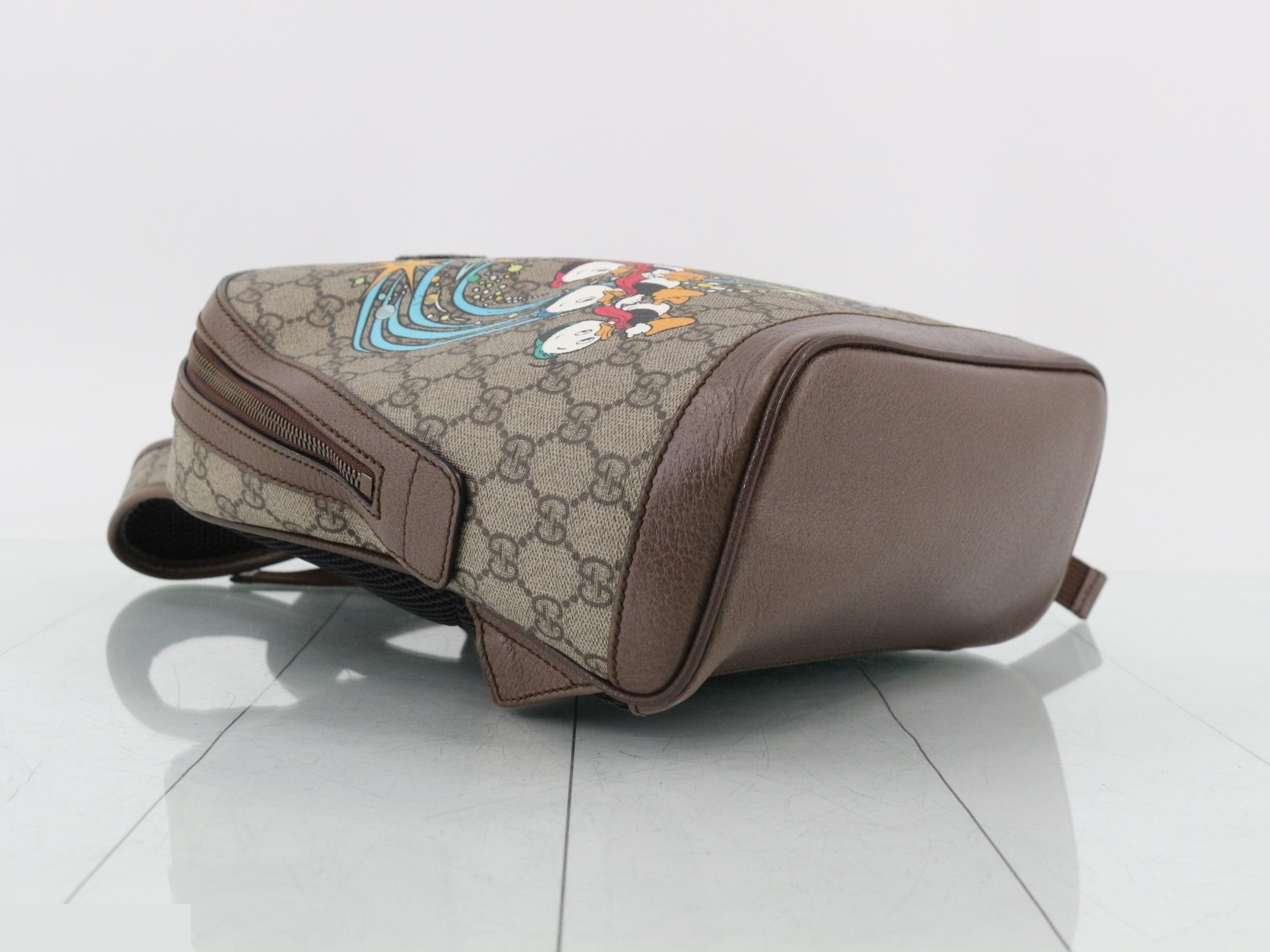 Disney collaboration GG Supreme leather backpack — view 5