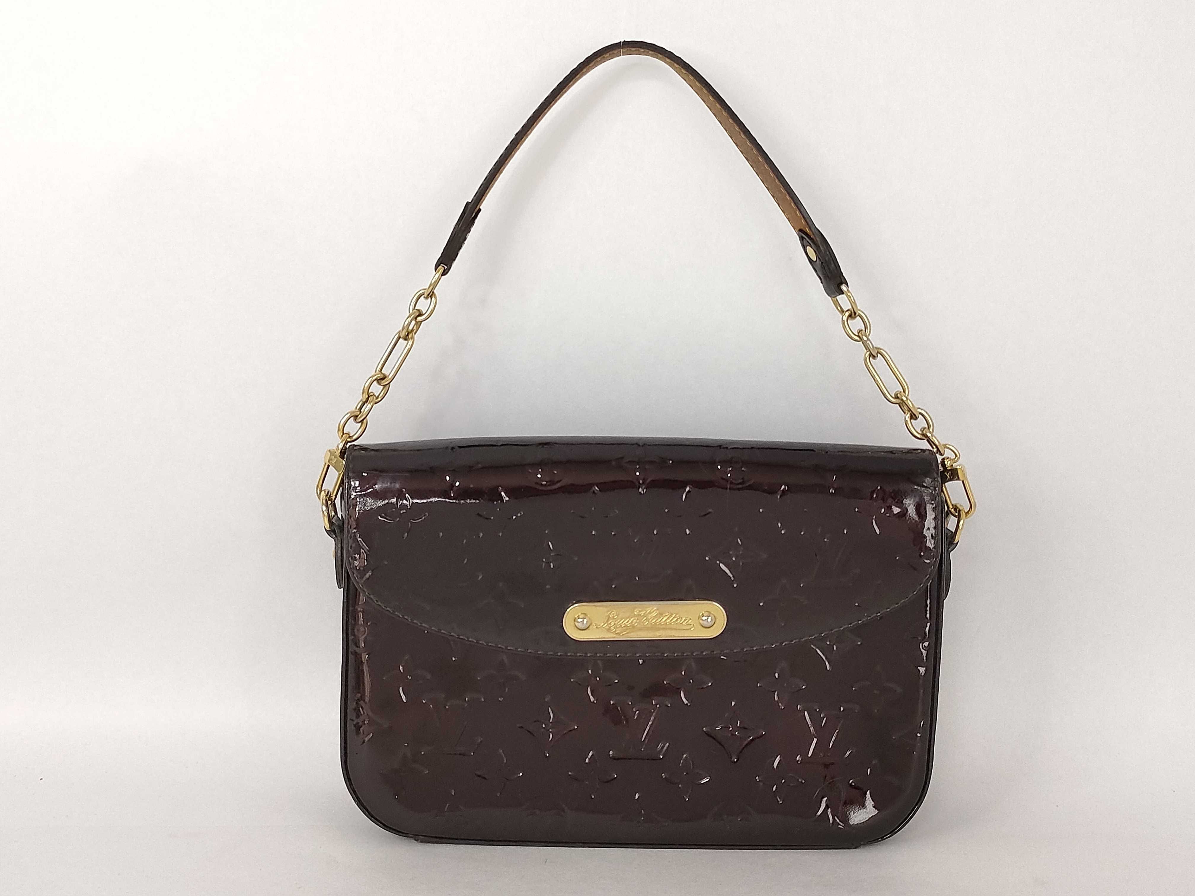 Vernis Louis Vuitton Linen Cover Single Skirt Bag Shoulder Bag