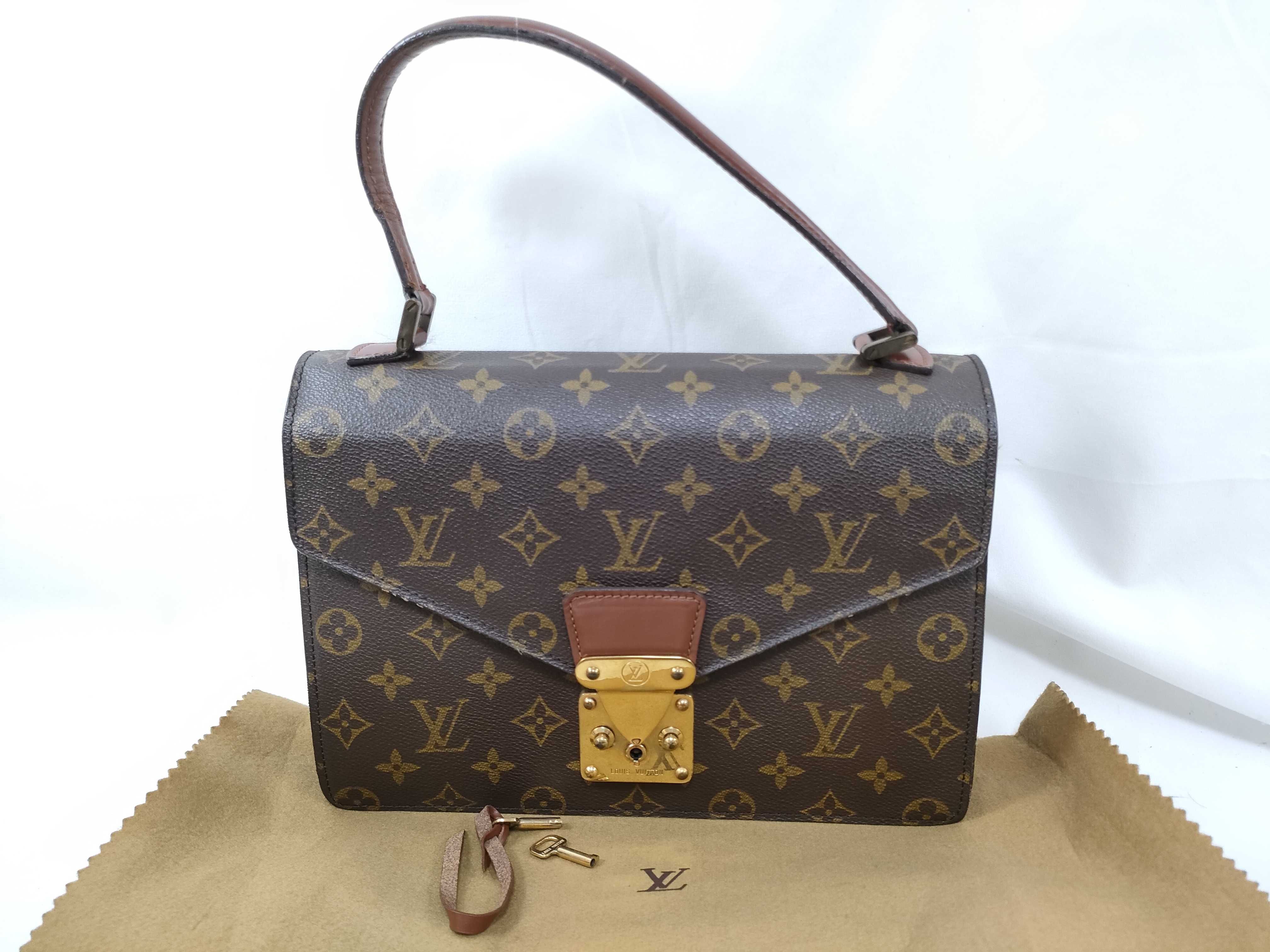 Monogram Louis Vuitton Monogram Monceau Handbag
