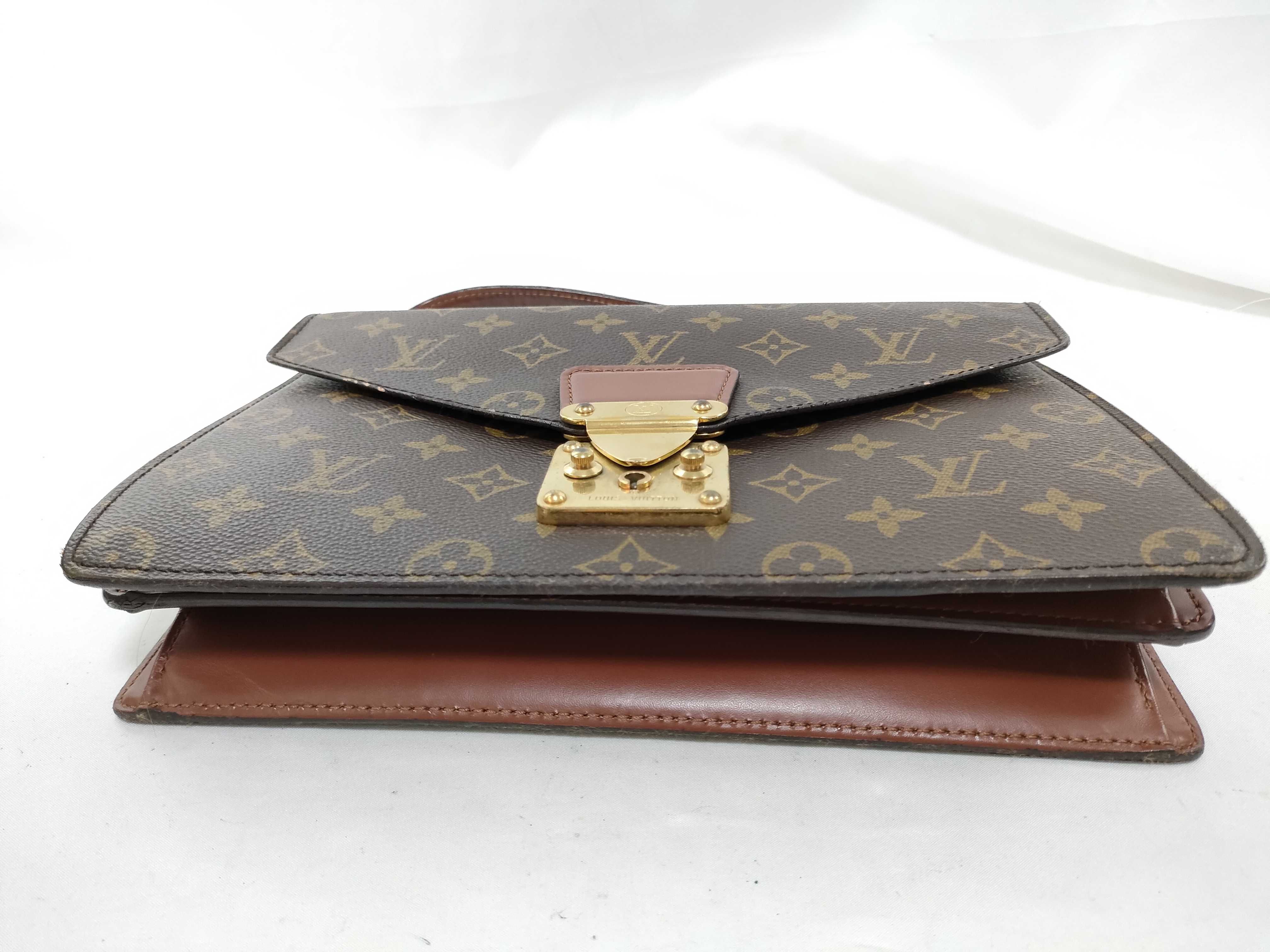 Monogram Louis Vuitton Monogram Monceau Handbag — view 6