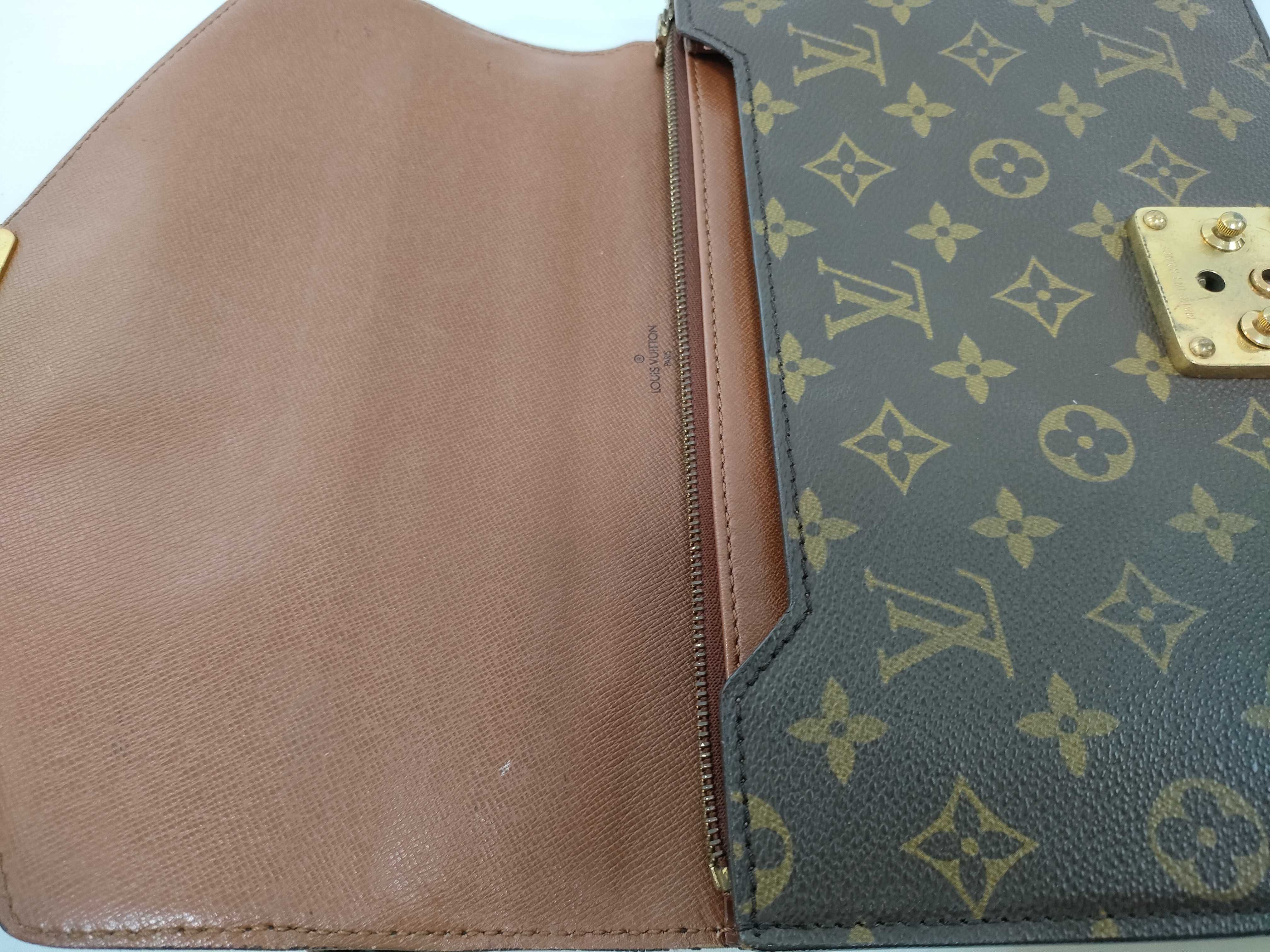 Monogram Louis Vuitton Monogram Monceau Handbag — view 9
