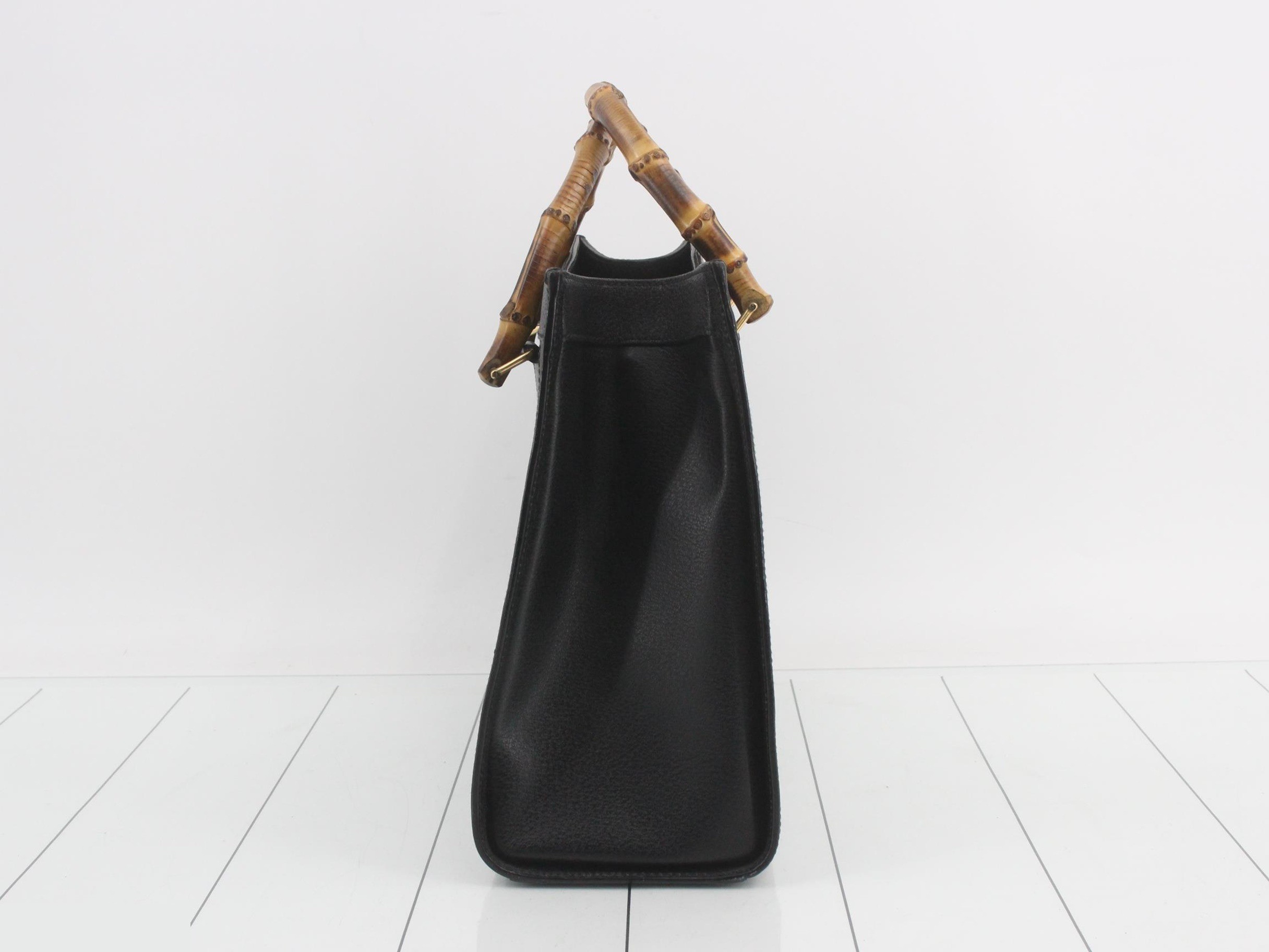 bamboo handbag — view 3