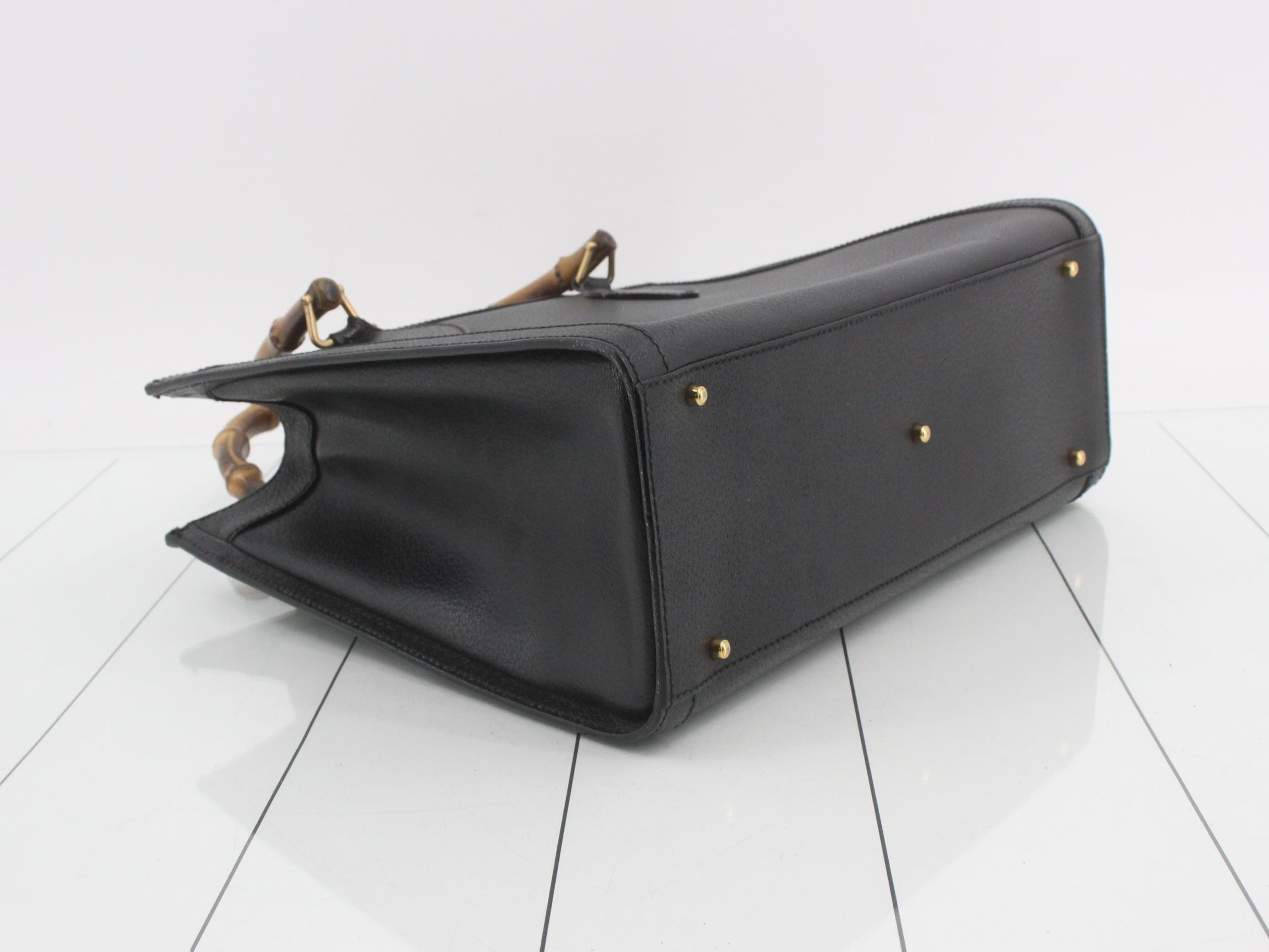 bamboo handbag — view 5