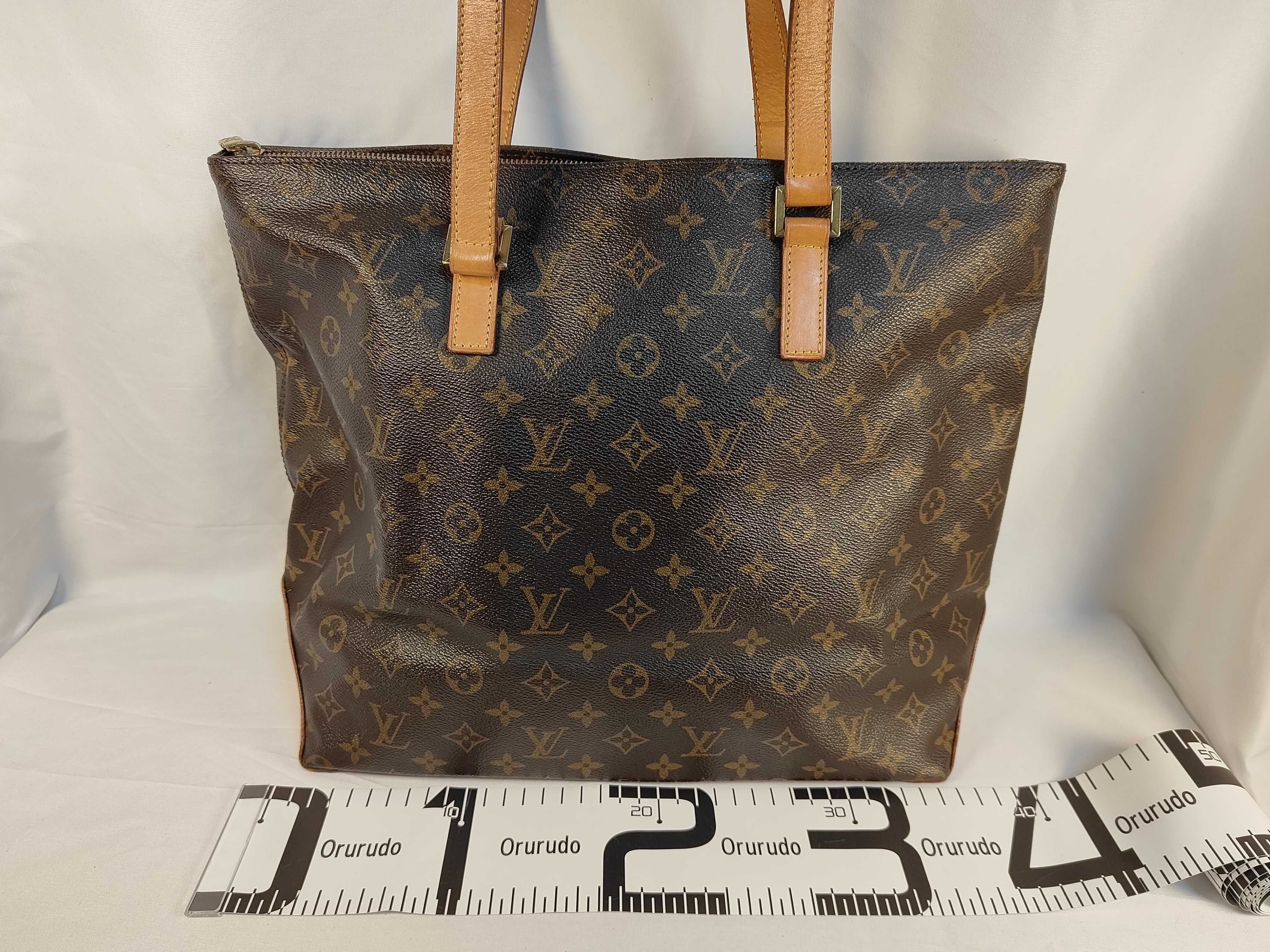 Monogram Vuitton Monogram Cabas Mezzo M51151 AR1929 Brown Tote Bag — view 2