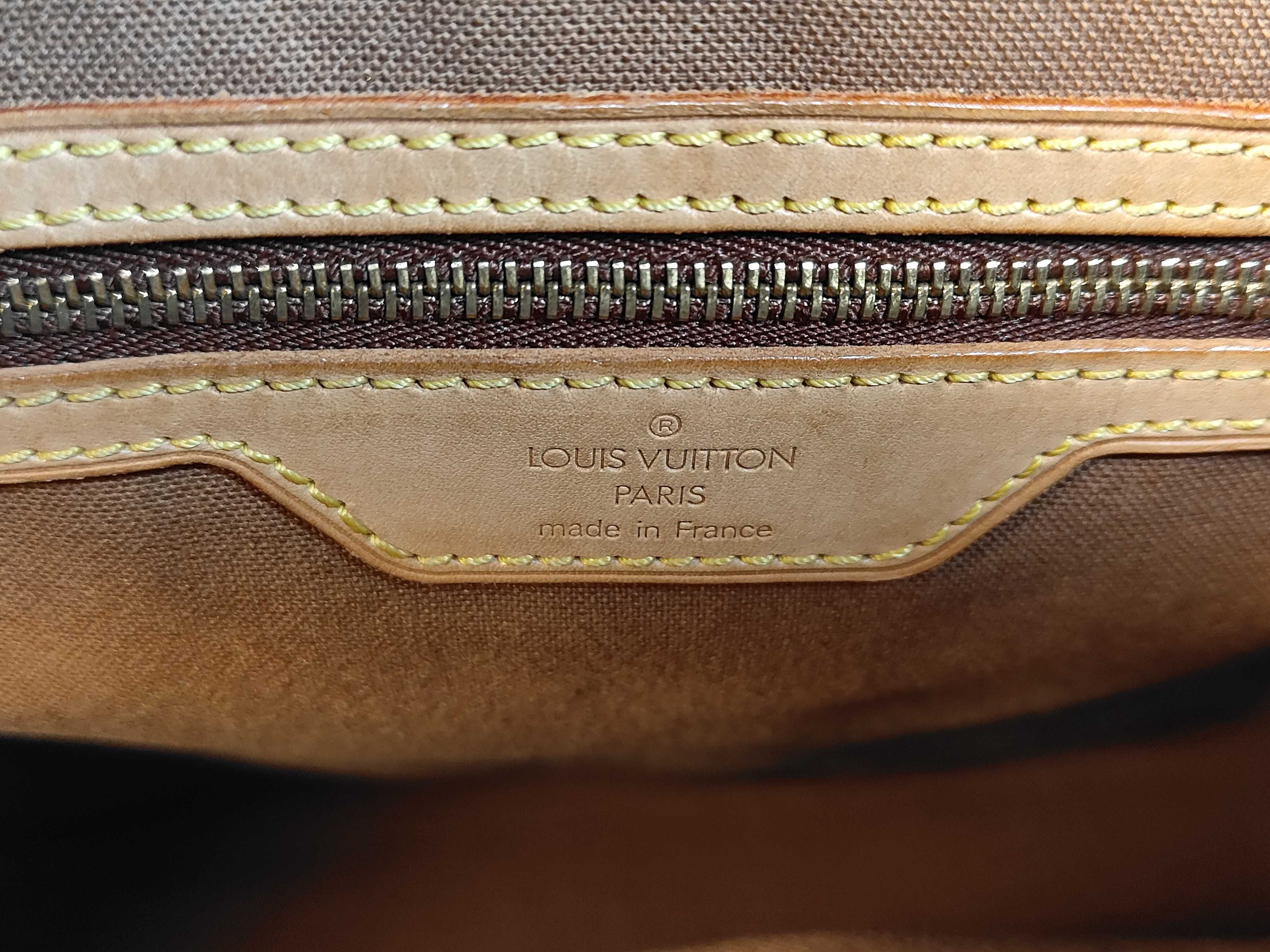 Monogram Vuitton Monogram Cabas Mezzo M51151 AR1929 Brown Tote Bag — view 11