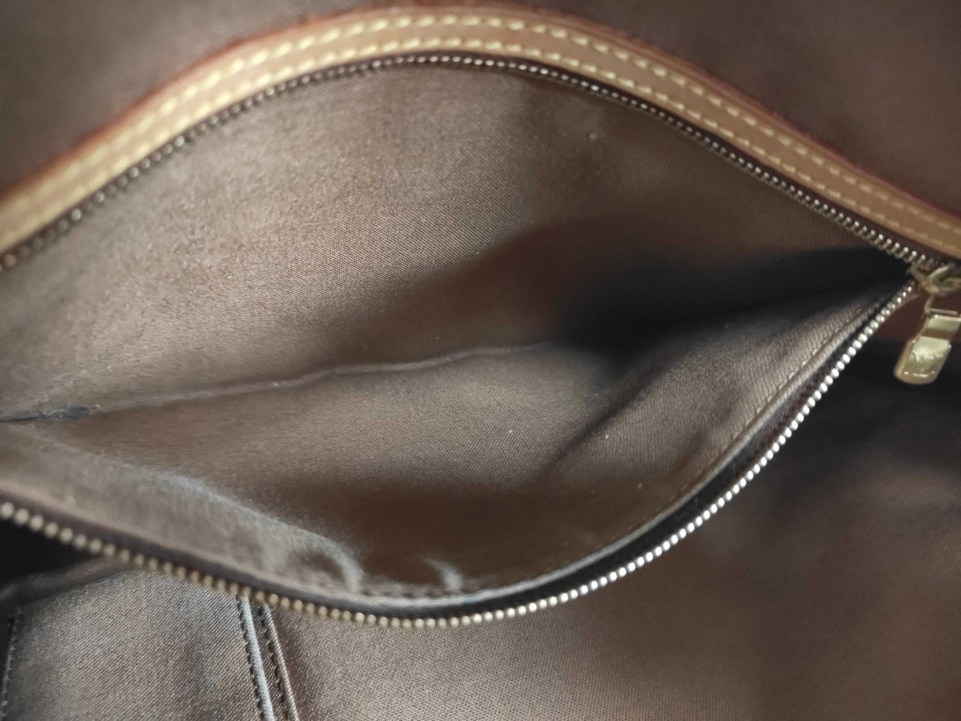 Monogram Vuitton Monogram Cabas Mezzo M51151 AR1929 Brown Tote Bag — view 12