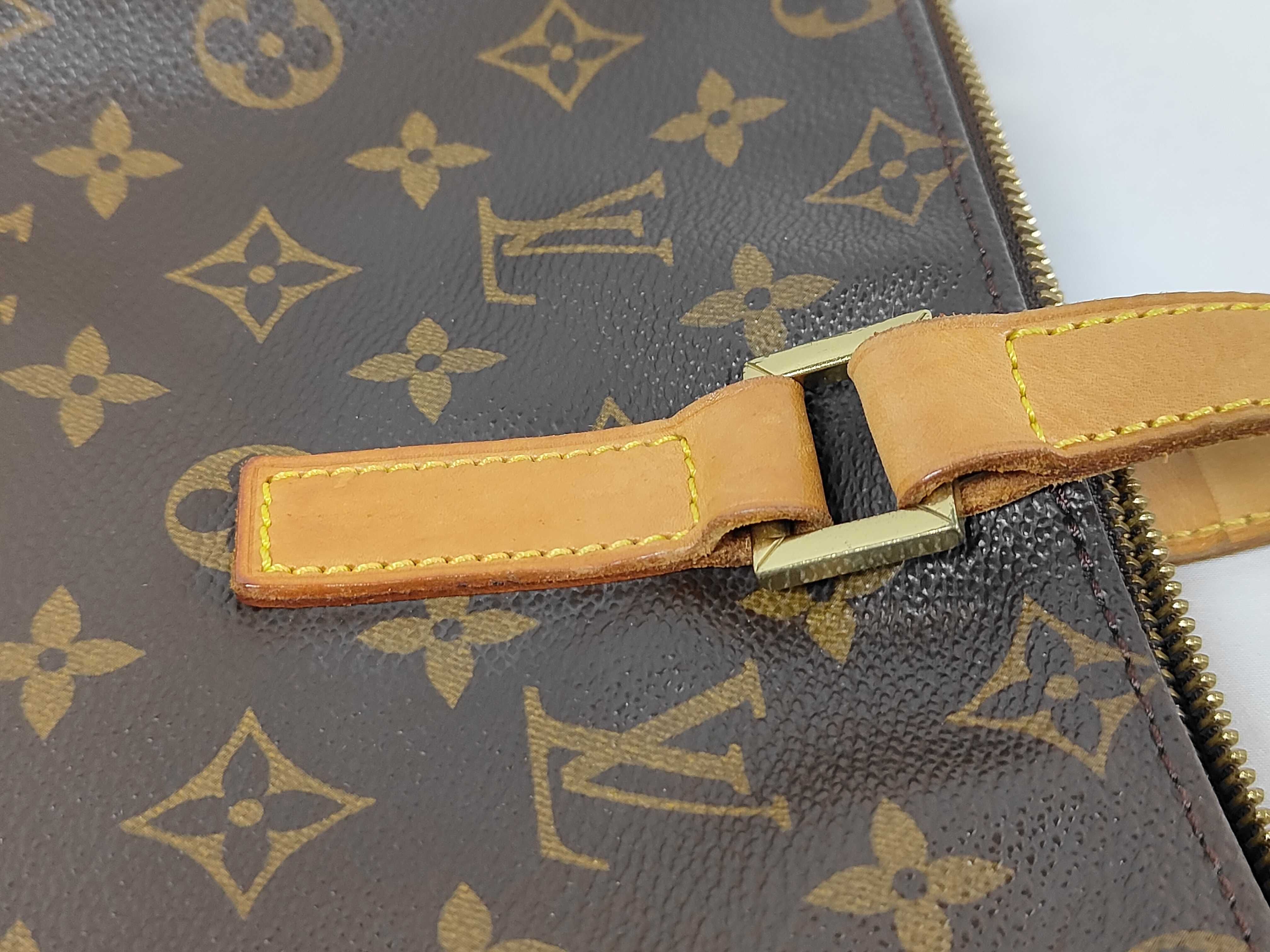 Monogram Vuitton Monogram Cabas Mezzo M51151 AR1929 Brown Tote Bag — view 13