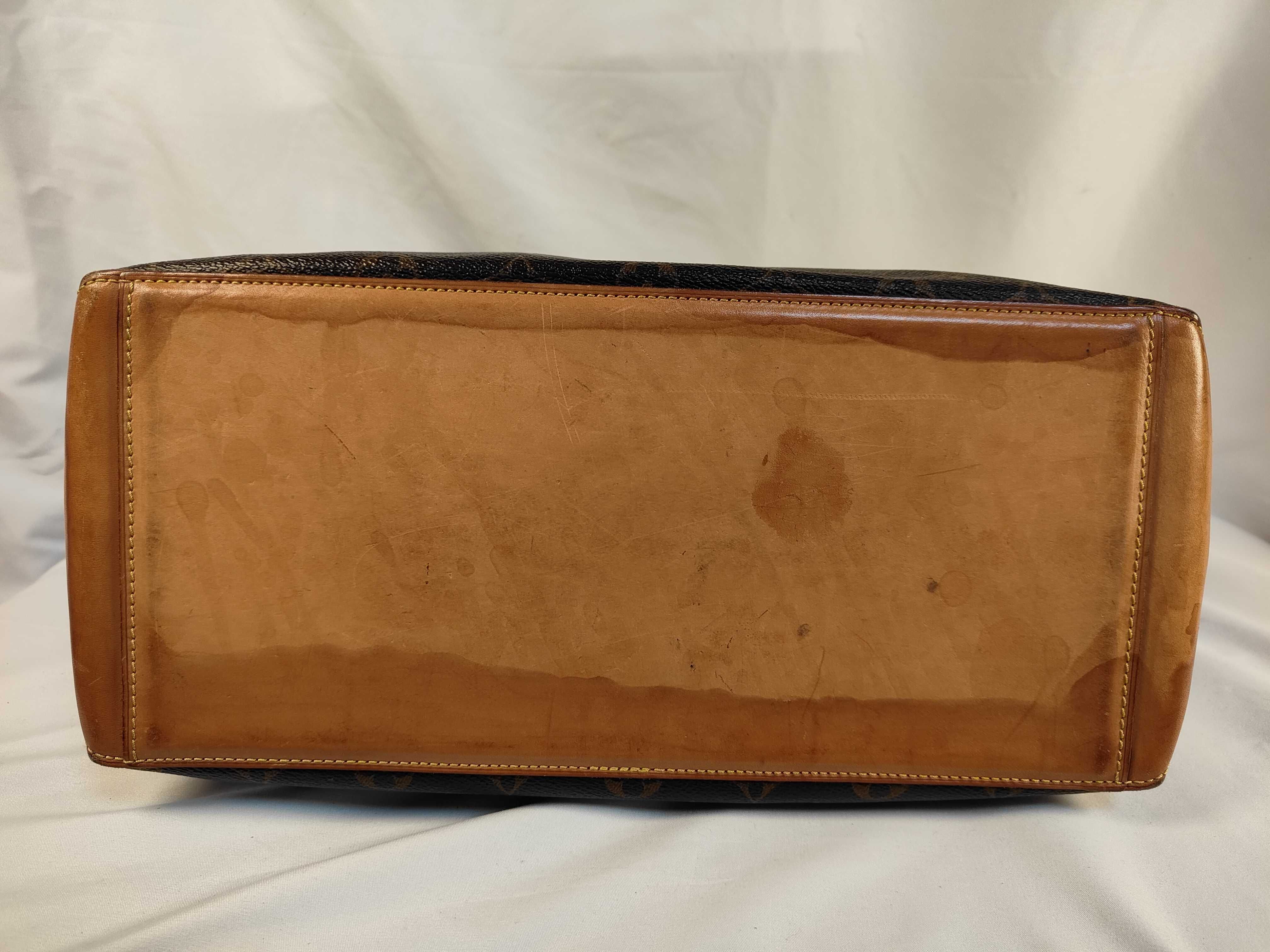 Monogram Vuitton Monogram Cabas Mezzo M51151 AR1929 Brown Tote Bag — view 7