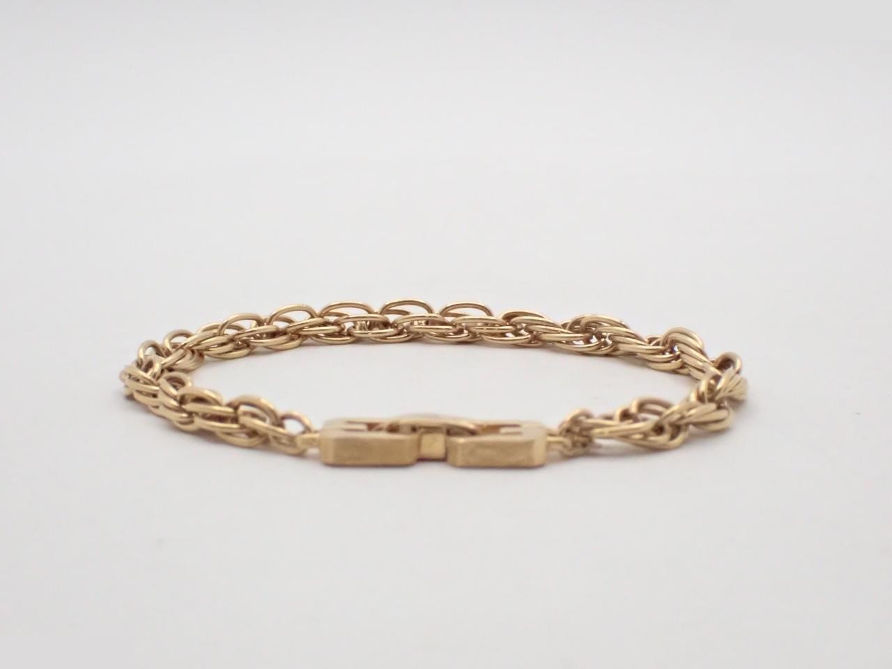 Other items: Precious metal bracelets and bangles (metal), wrist circumference approximately 17cm. — view 2
