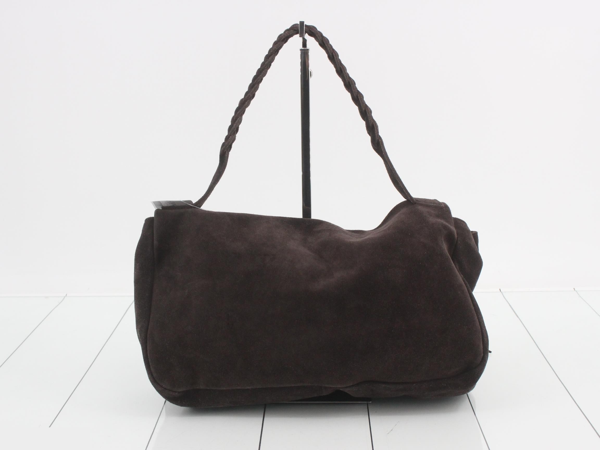 Archive Suede Ribbon Shoulder Bag — view 2