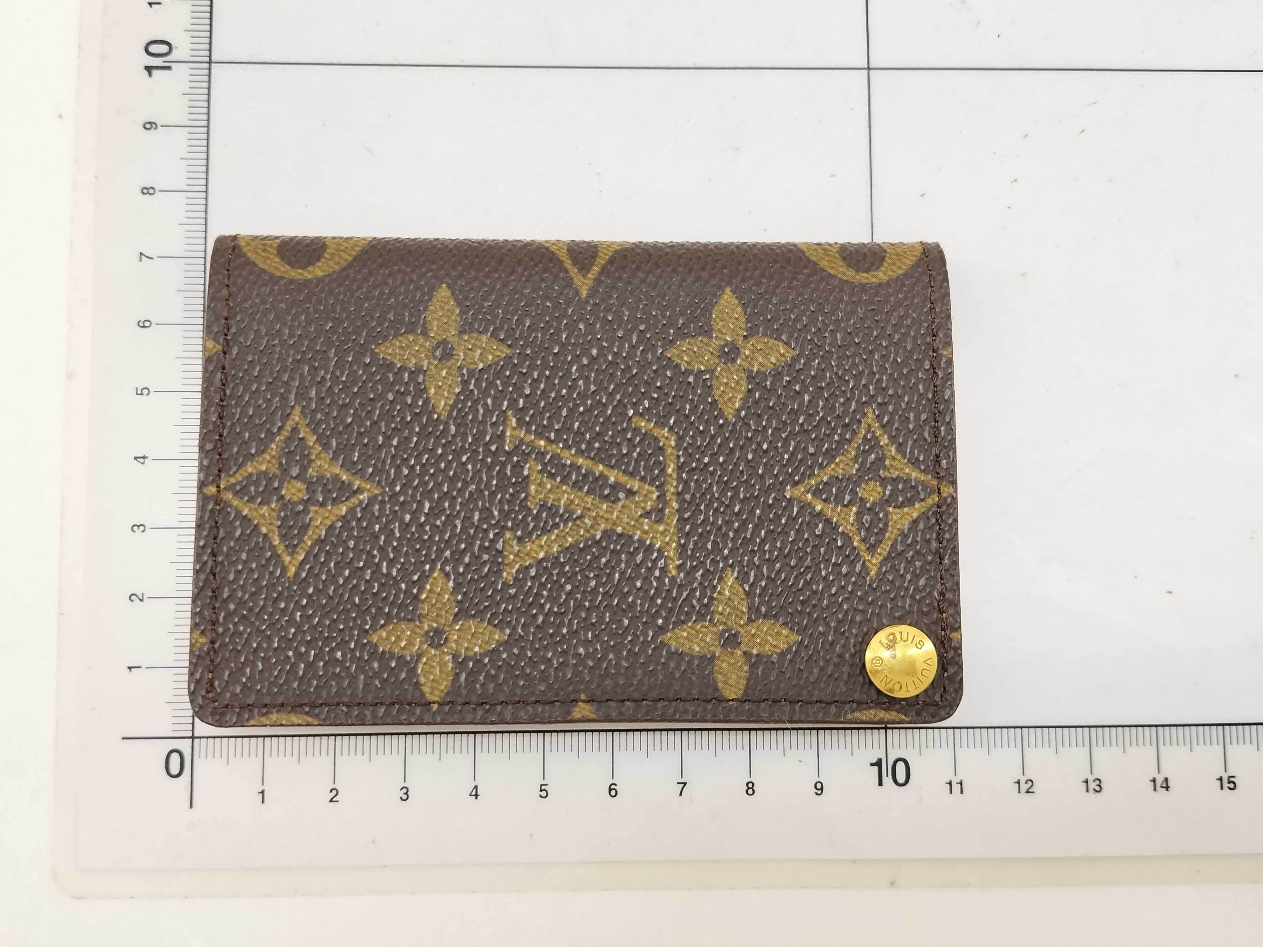 Monogram Vuitton Monogram Portecarte Credit Pression M60937 CT0967 Card Case — view 2