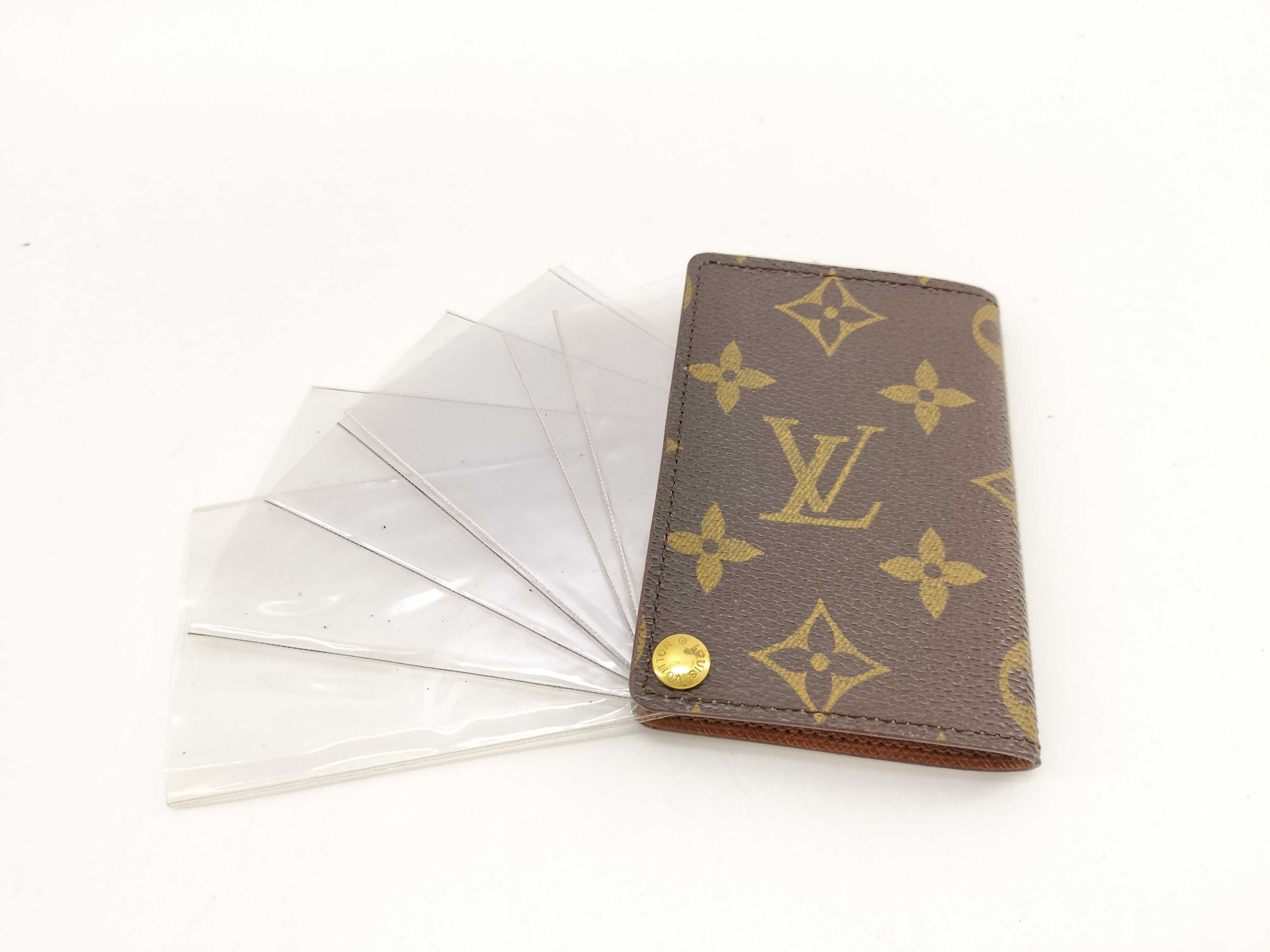 Monogram Vuitton Monogram Portecarte Credit Pression M60937 CT0967 Card Case — view 3