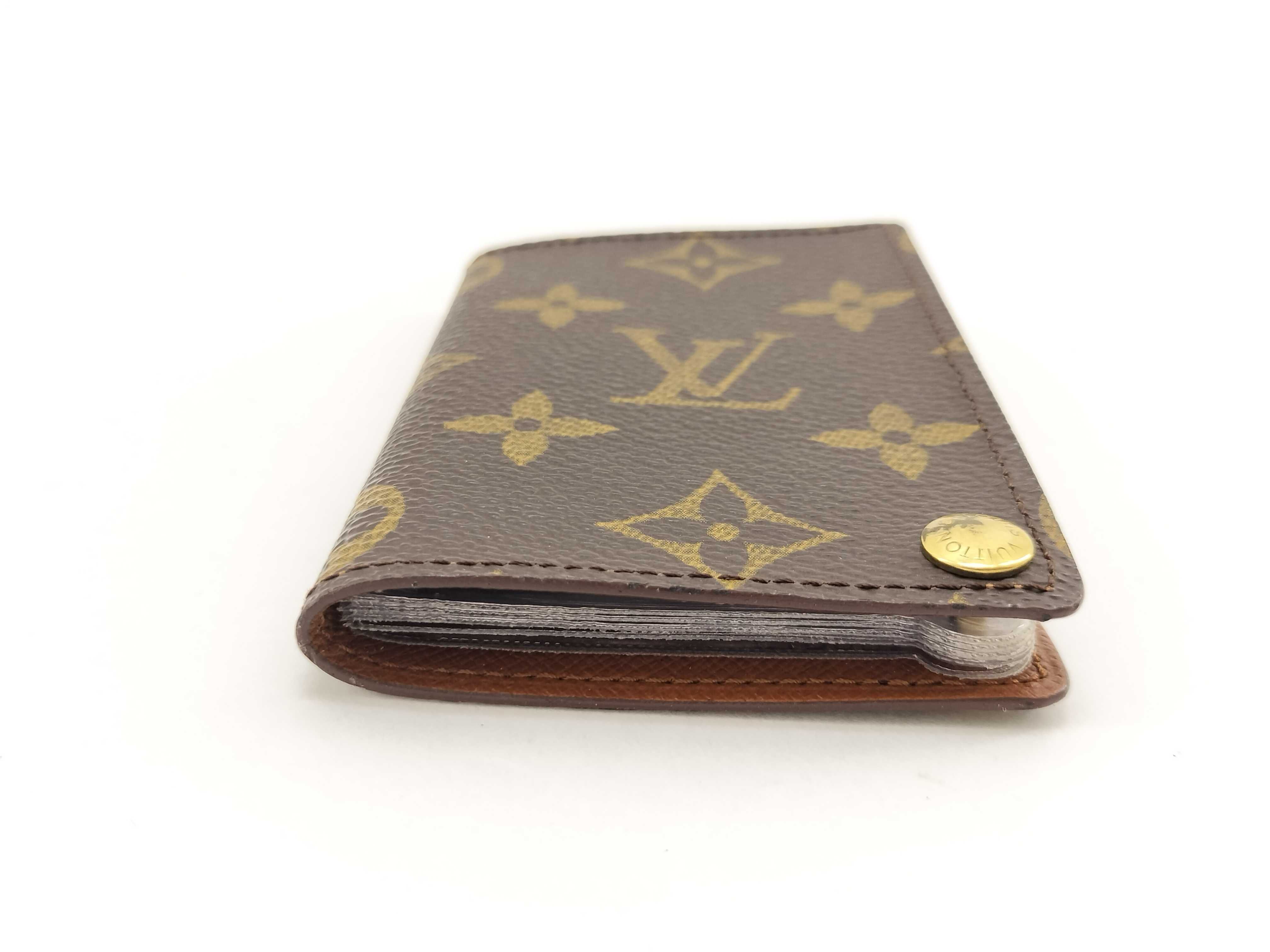 Monogram Vuitton Monogram Portecarte Credit Pression M60937 CT0967 Card Case — view 4