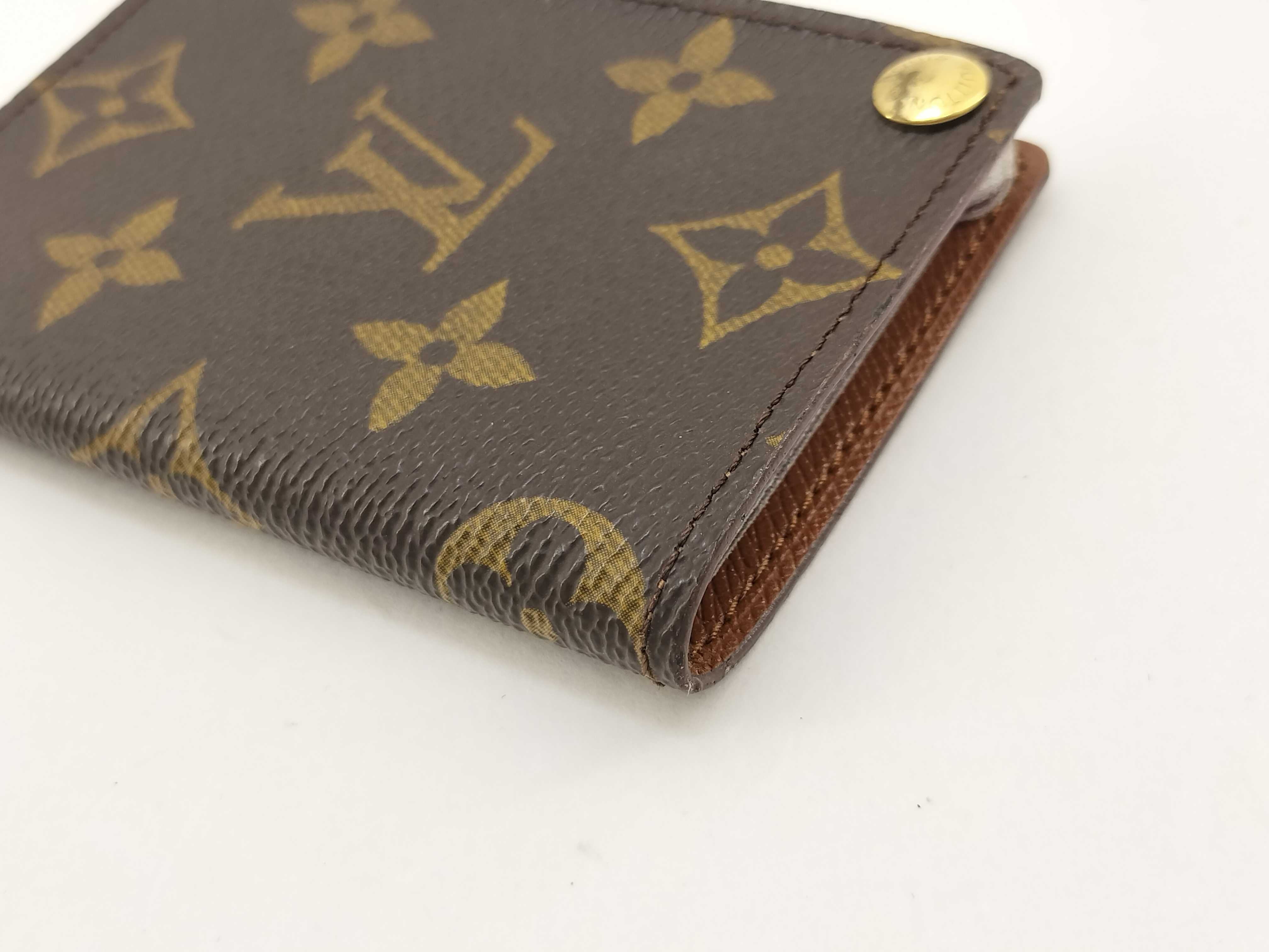 Monogram Vuitton Monogram Portecarte Credit Pression M60937 CT0967 Card Case — view 5