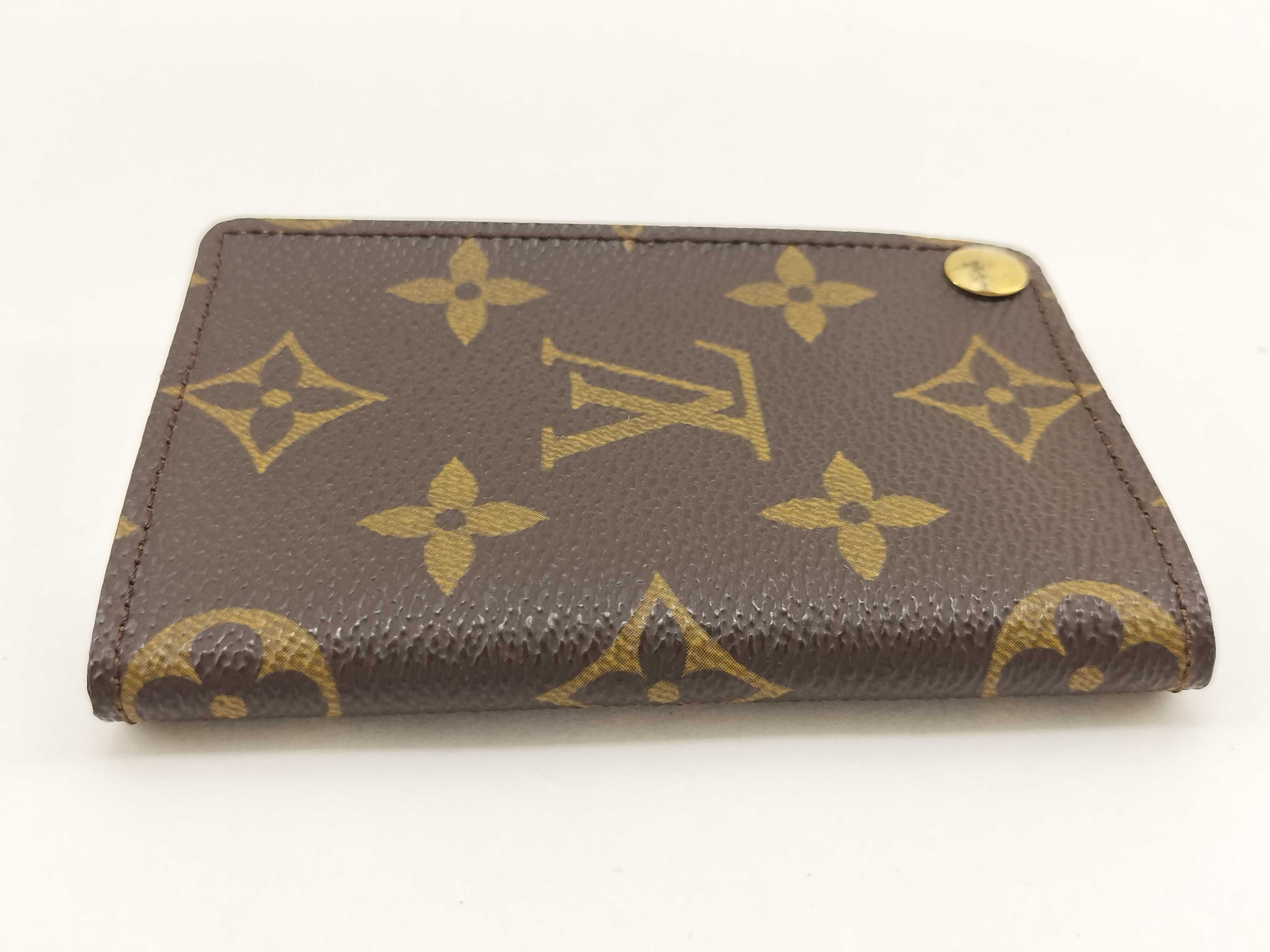 Monogram Vuitton Monogram Portecarte Credit Pression M60937 CT0967 Card Case — view 6