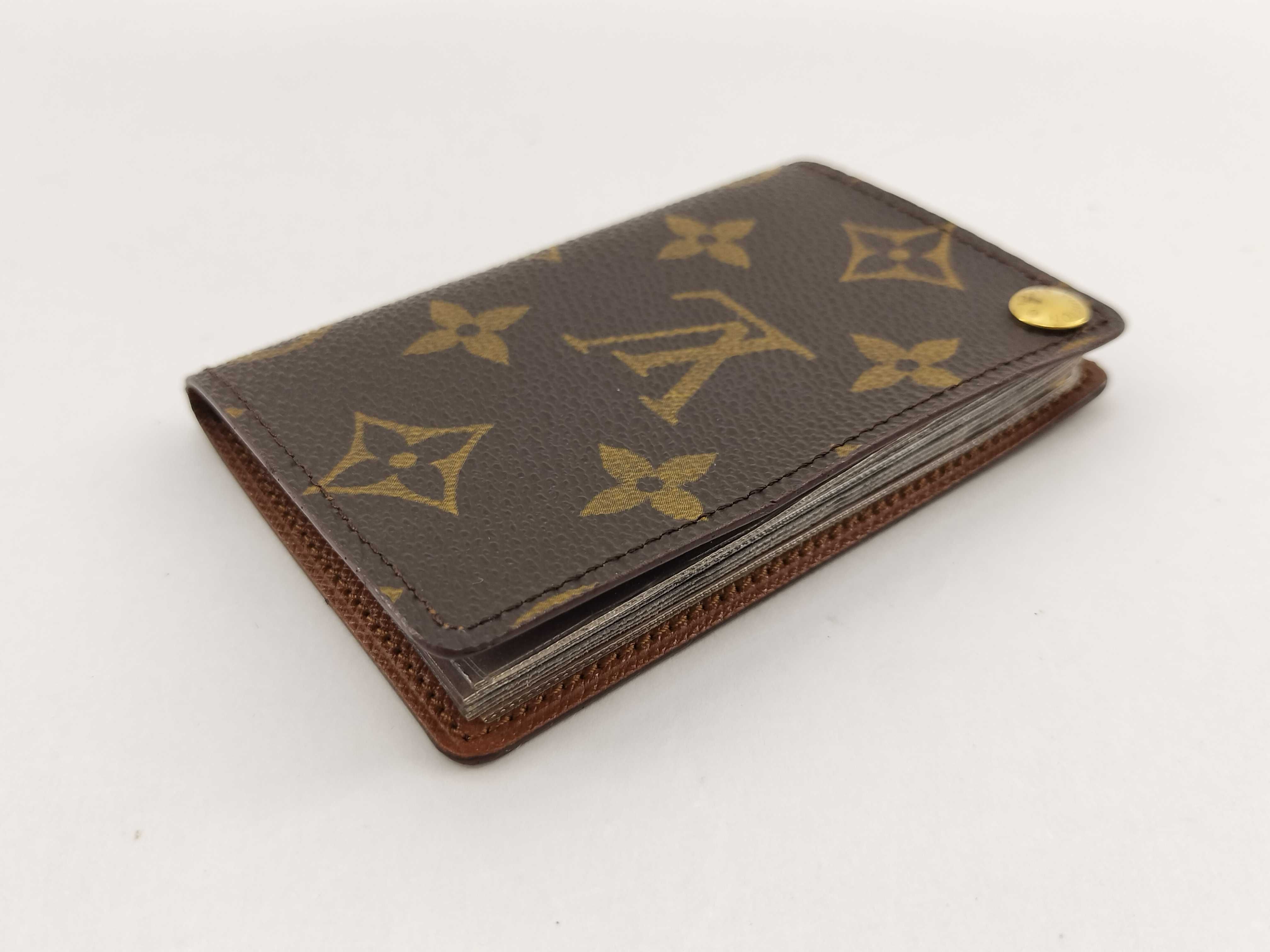 Monogram Vuitton Monogram Portecarte Credit Pression M60937 CT0967 Card Case — view 8