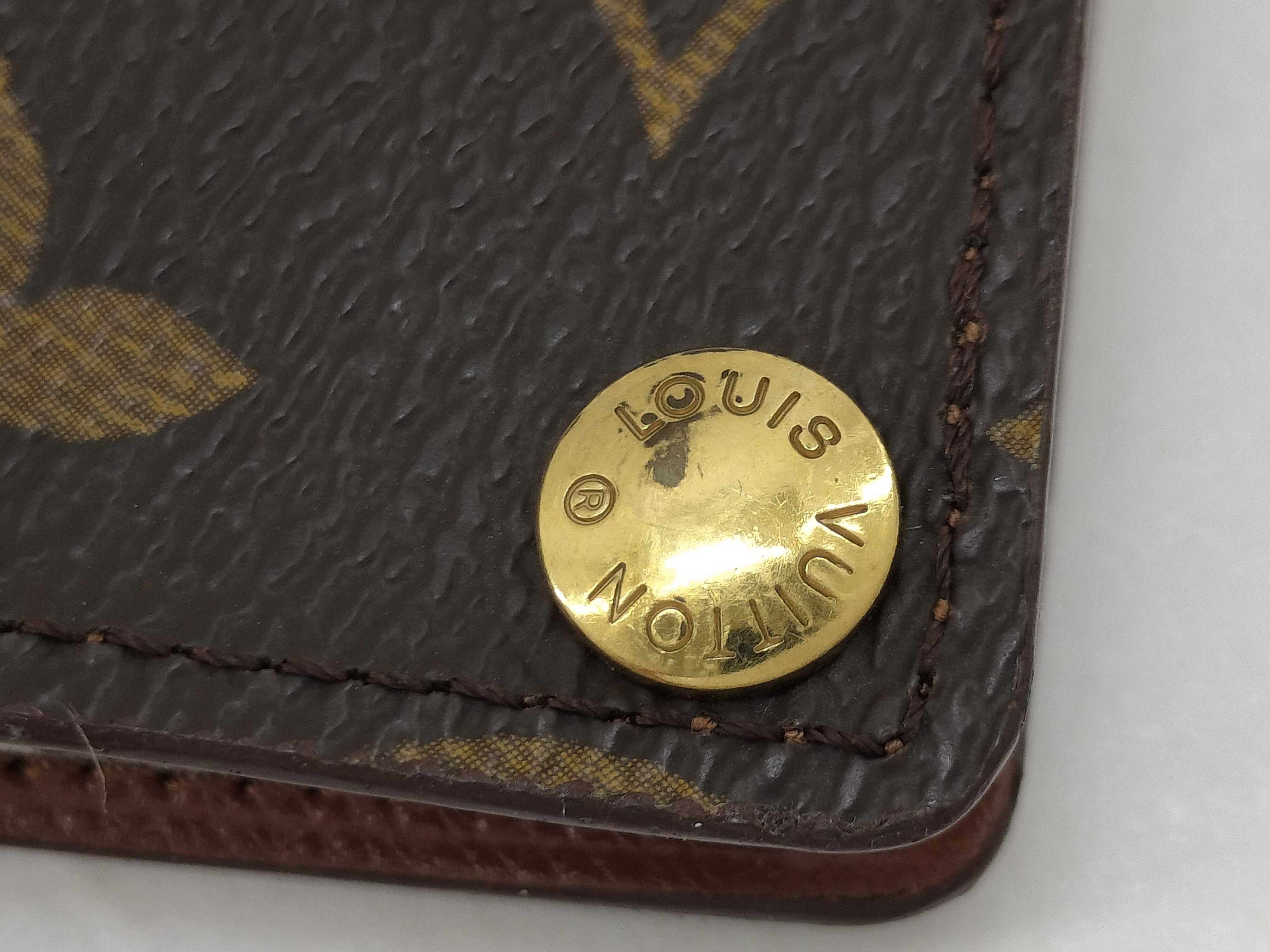 Monogram Vuitton Monogram Portecarte Credit Pression M60937 CT0967 Card Case — view 9