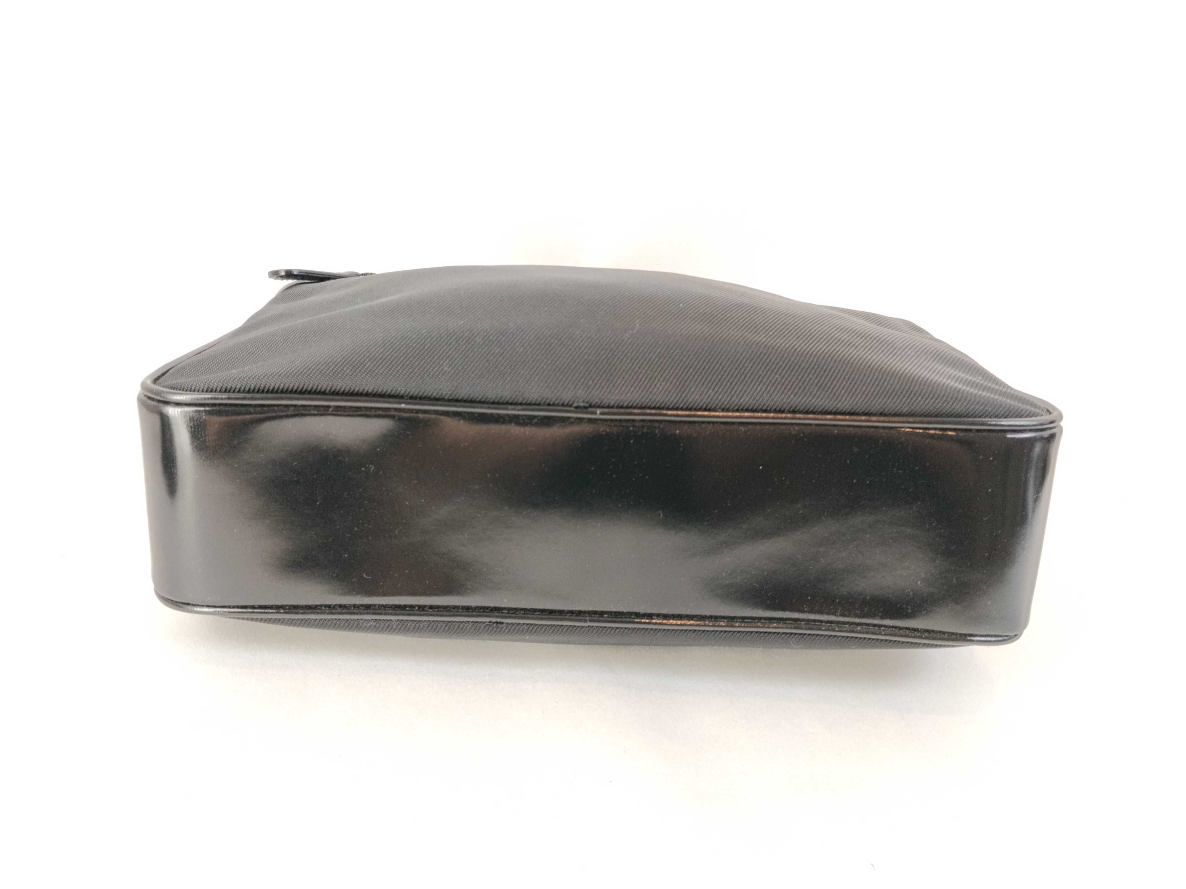 Bamboo Shoulder Bag, Black Handbag — view 7