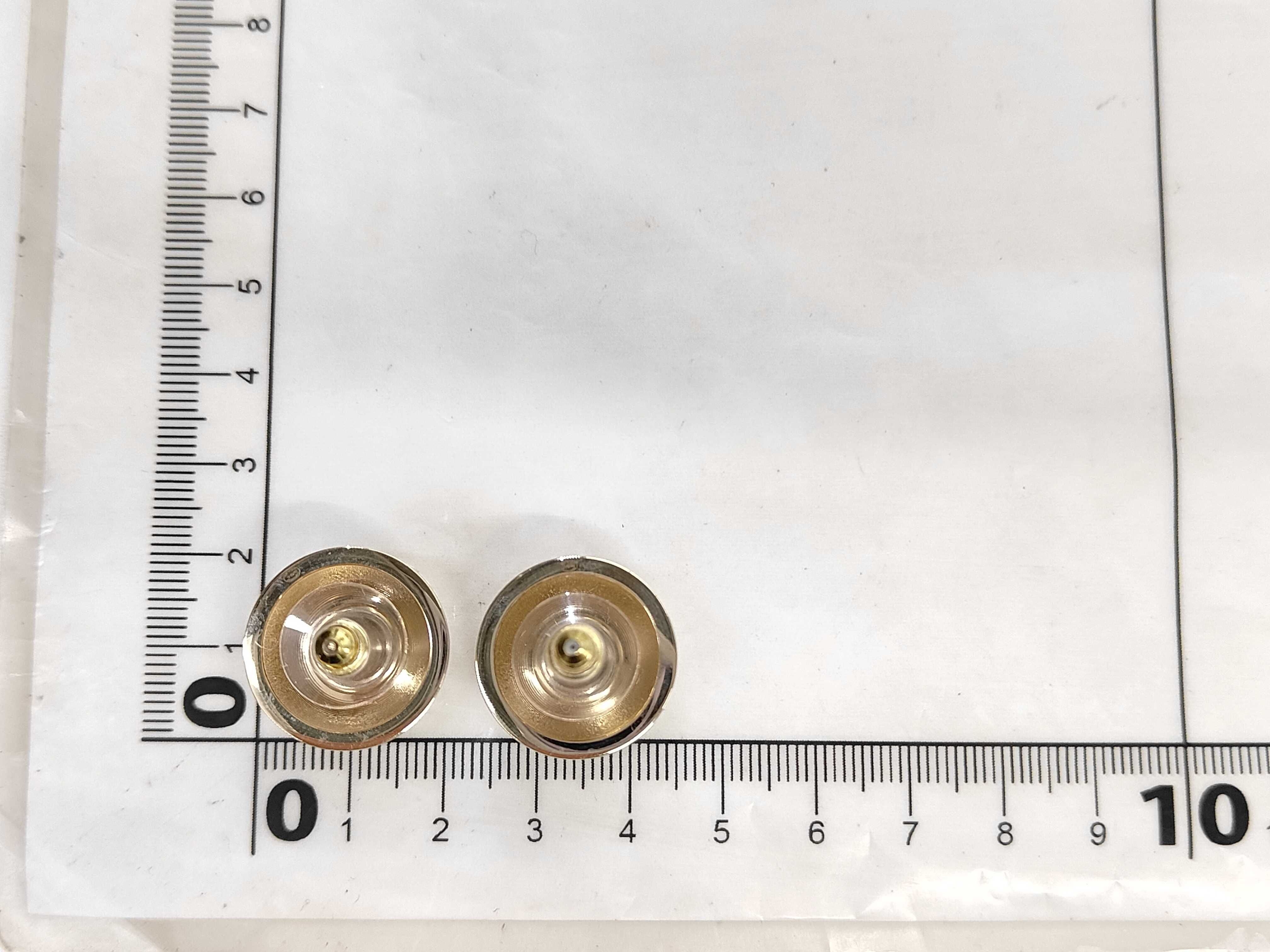Coco Mark Stone Earrings ABG870 B26C Gold Earrings — view 7