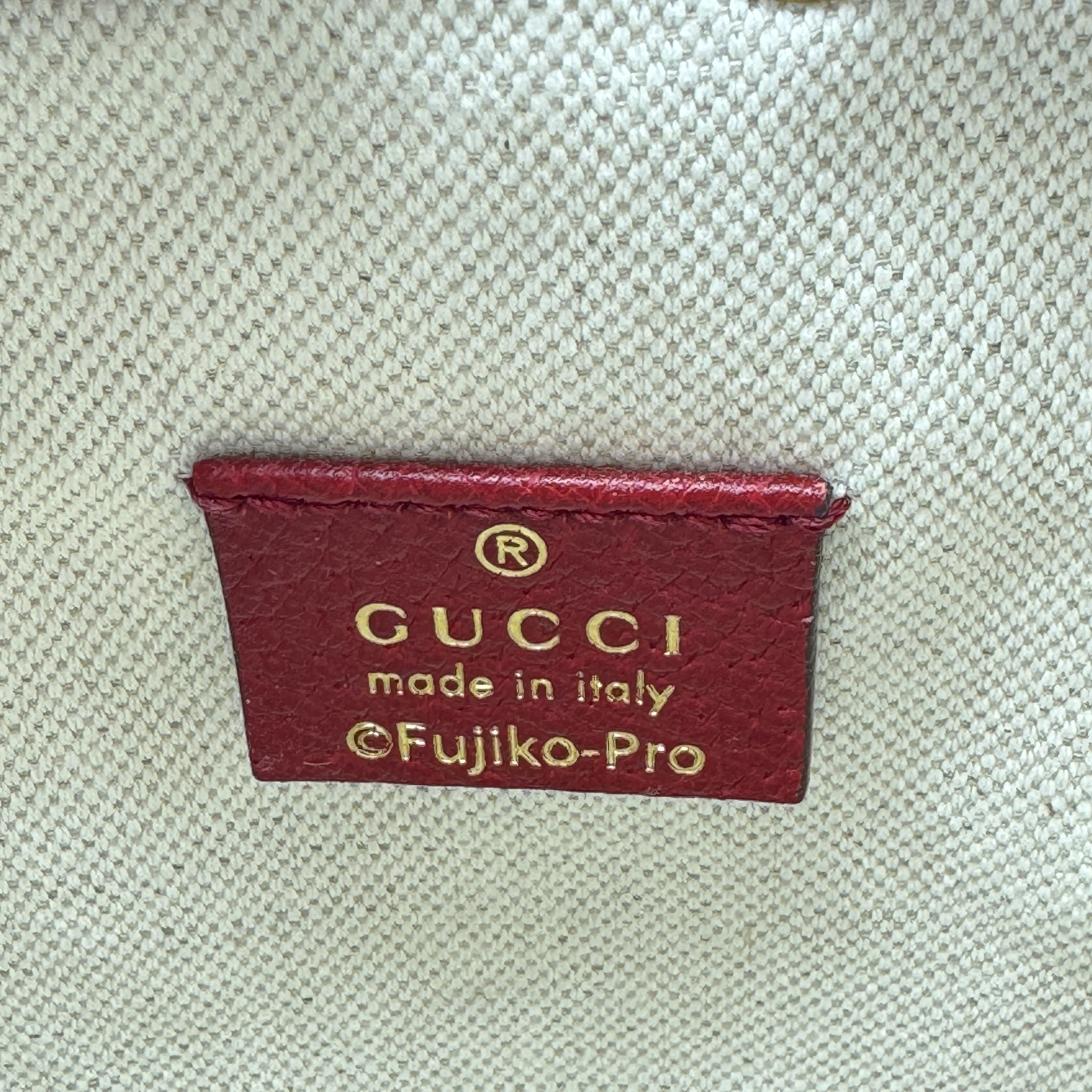 x Doraemon Collaboration GG Supreme Mini Bucket Drawstring Shoulder Bag — view 9