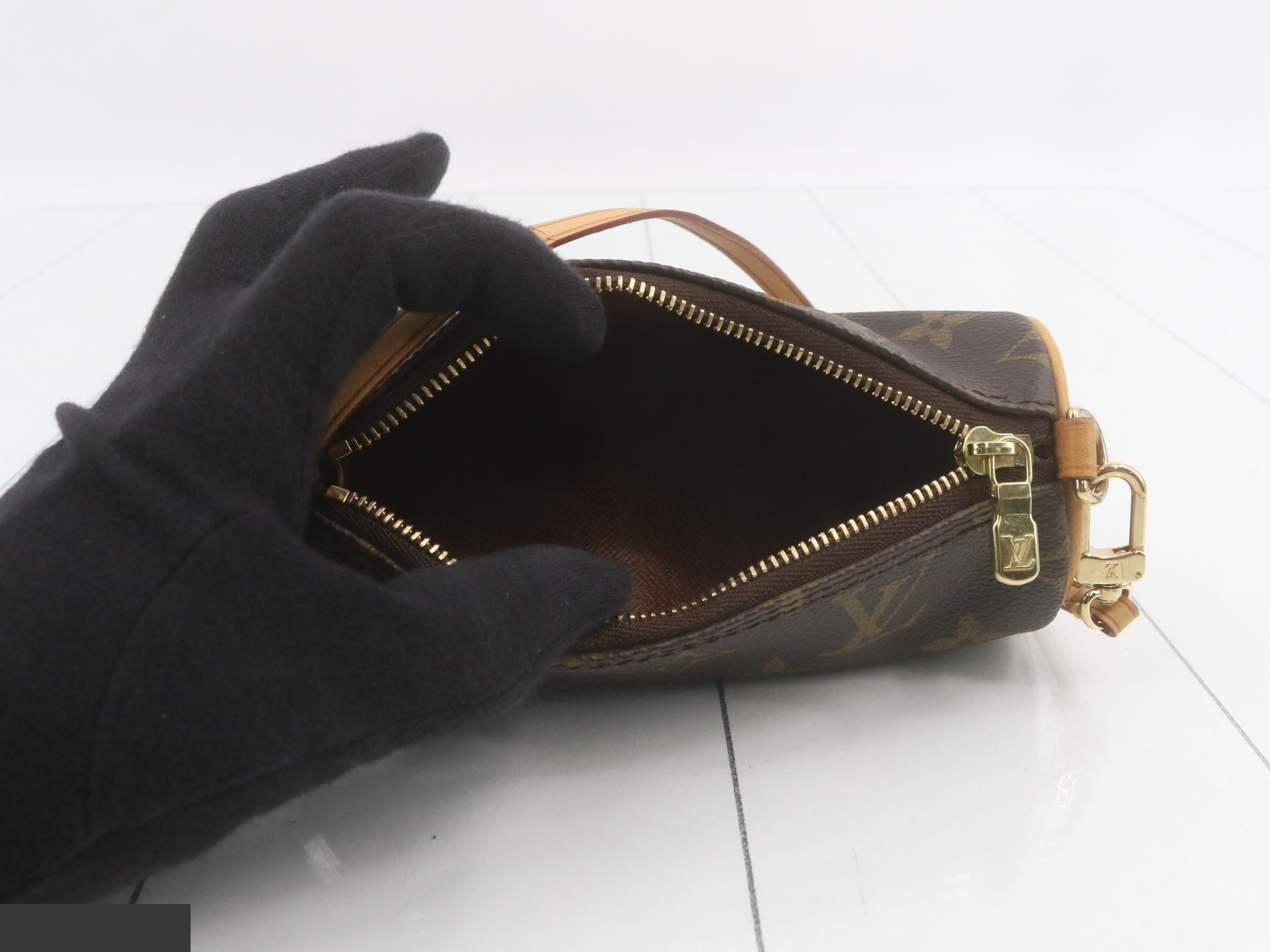 Monogram Papillon pouch — view 4