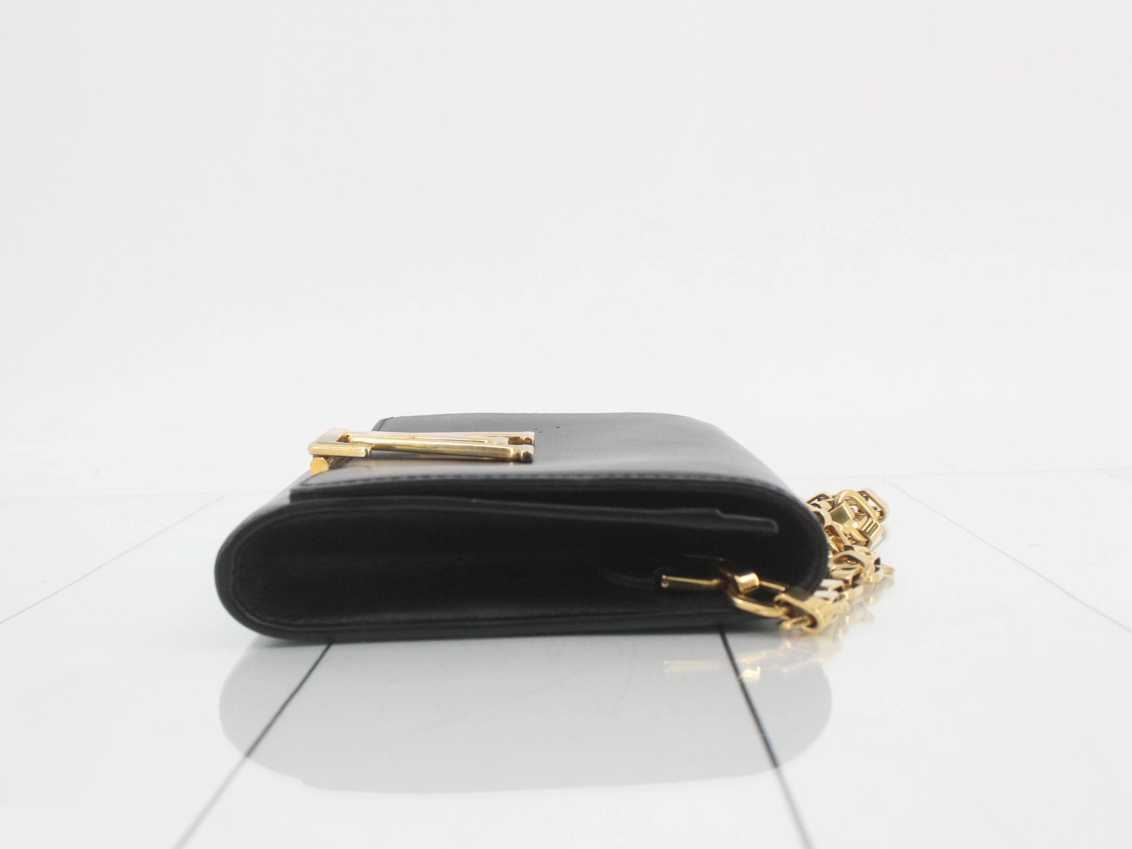 Pochette Louise MM Noir Shoulder Bag — view 3