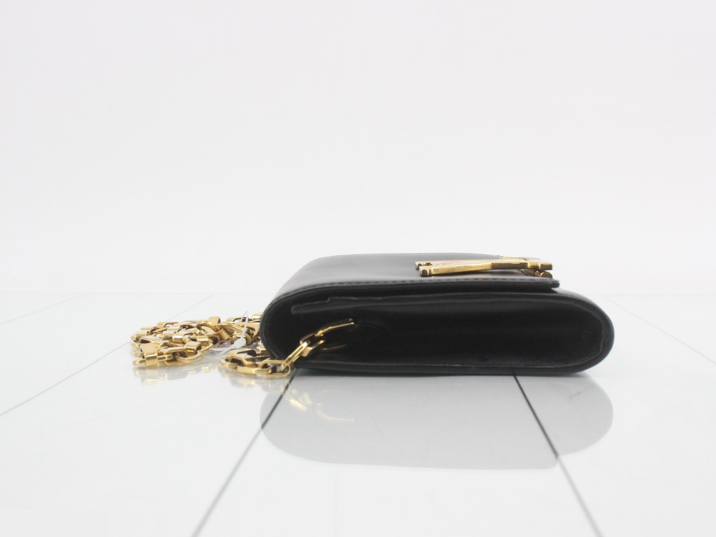 Pochette Louise MM Noir Shoulder Bag — view 4
